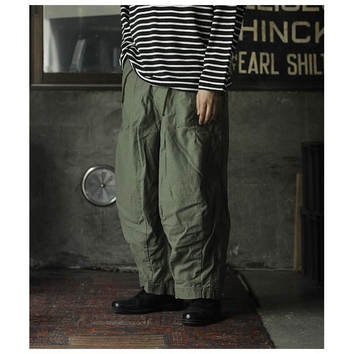 Needles [M] H.D. Pant Fatigue in Olive (SS23) Size US 30 / EU 46 - 8 Thumbnail