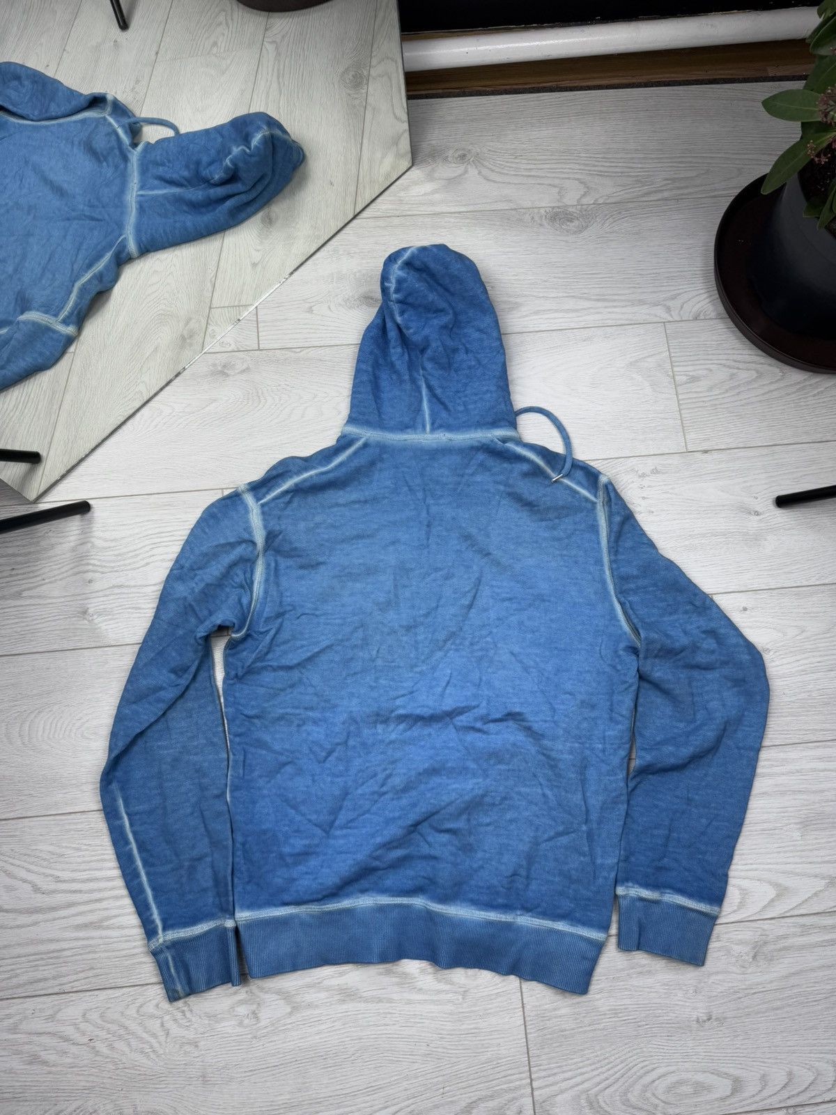 Dsquared2 Distressed D2 GOTH FOAM Hoodie Size US M / EU 48-50 / 2 - 7 Thumbnail