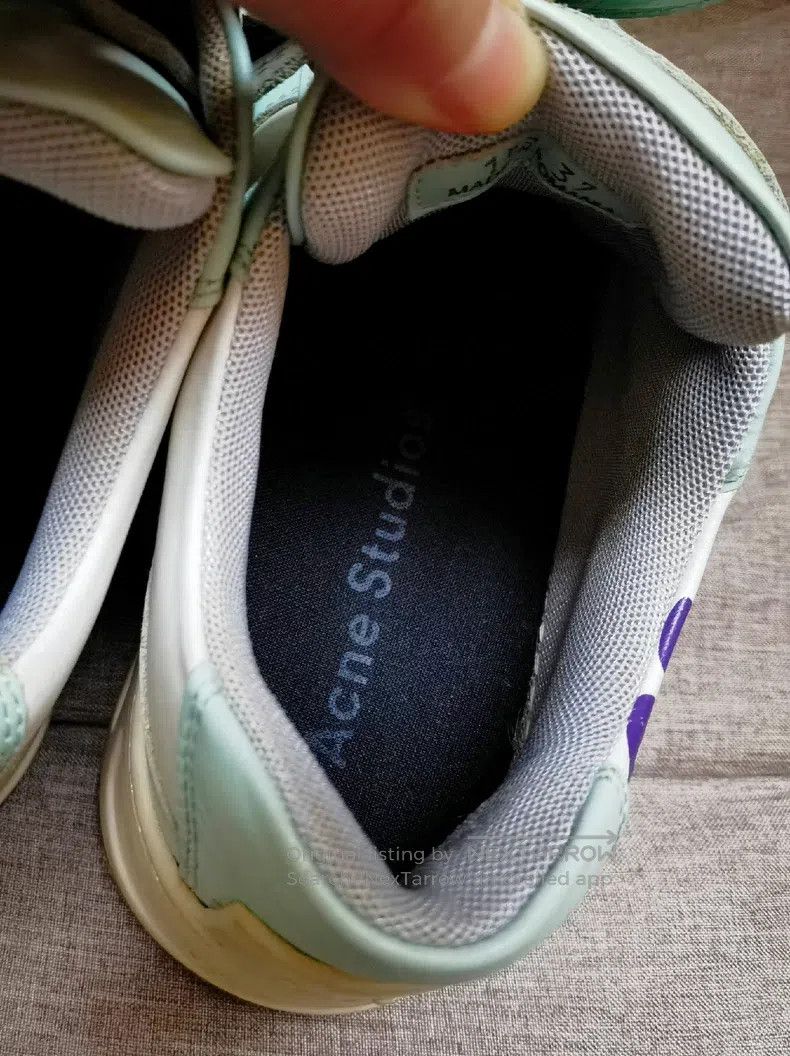 Acne Studios Acne Studios Velcro Pure Cowhide Low-Top White Sneakers wi Size US 6.5 / IT 36.5 - 7 Thumbnail
