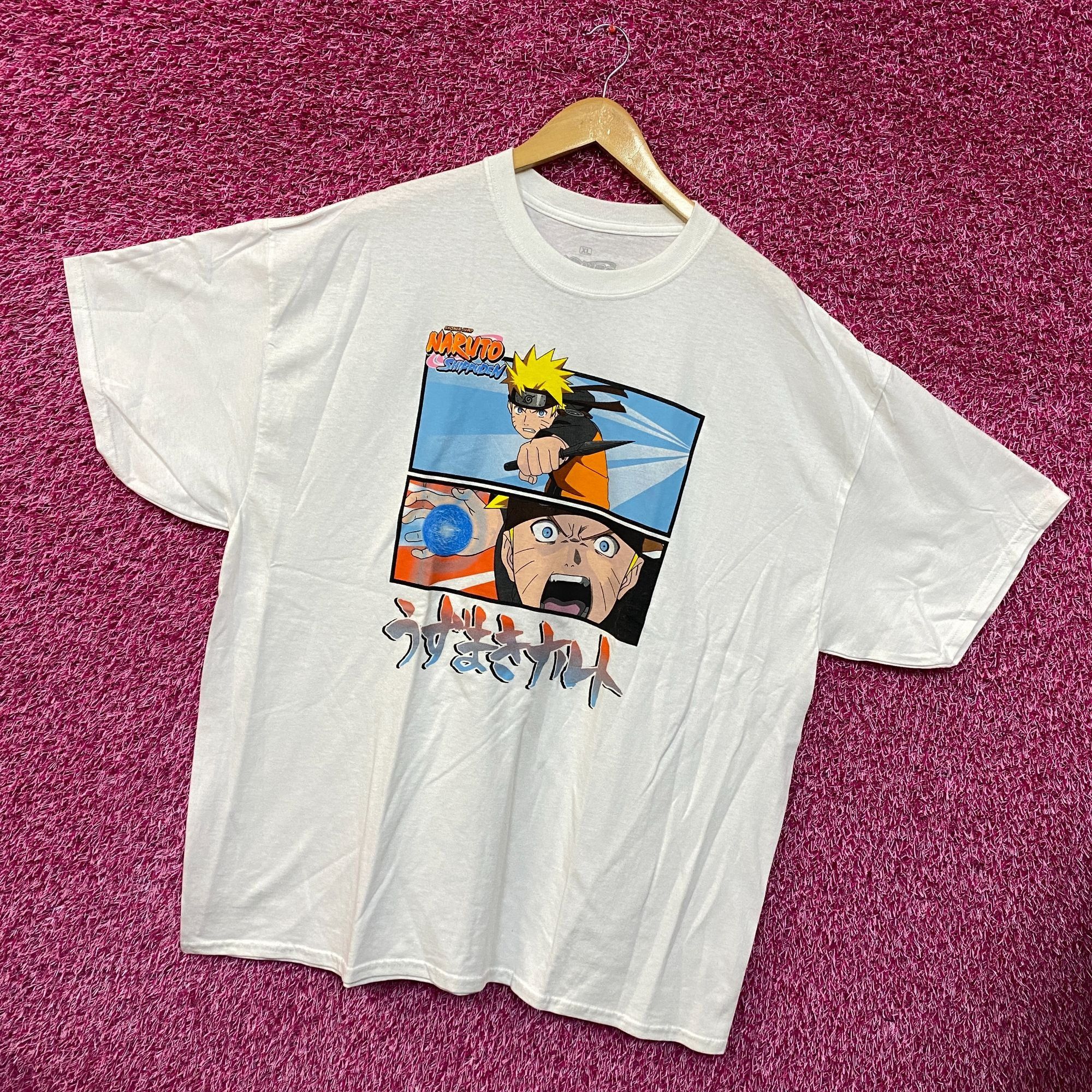 Anime Naruto Character White Tshirt size Extra Large Size US XL / EU 56 / 4 - 3 Thumbnail