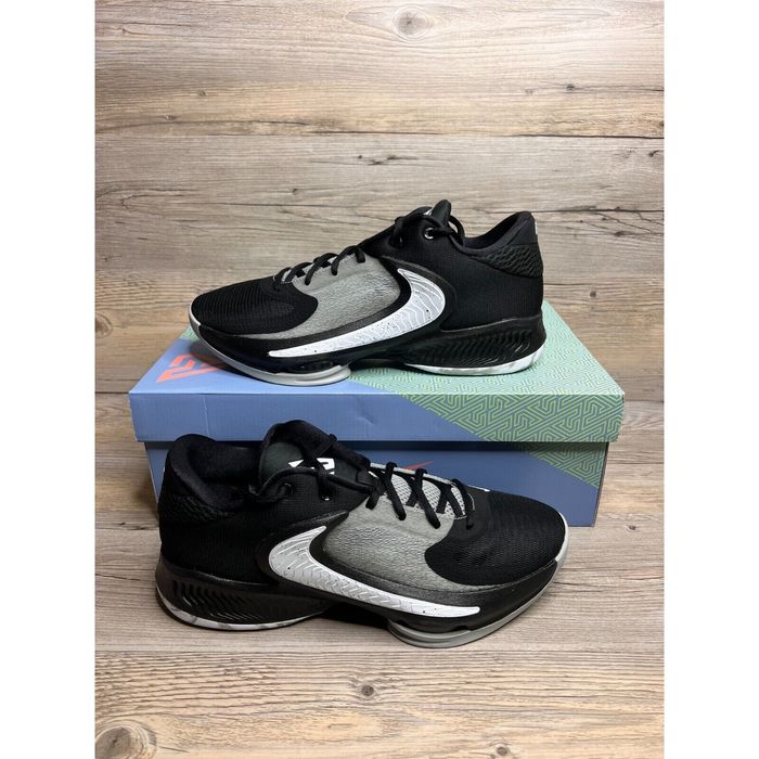 Nike Nike Zoom Freak 4 Zues Mens Size 9.5 Black White Light Smoke | Grailed