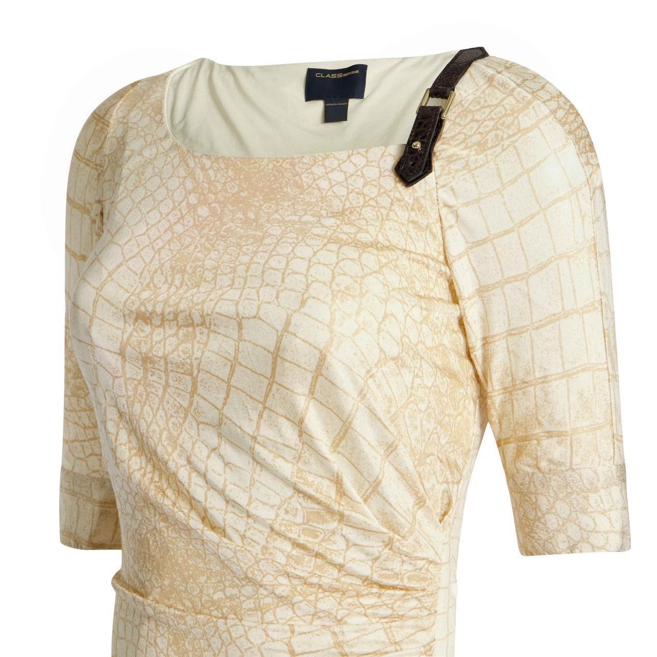 Cavalli Class CROCO PRINT DRESS Size M / US 6-8 / IT 42-44 - 3 Thumbnail