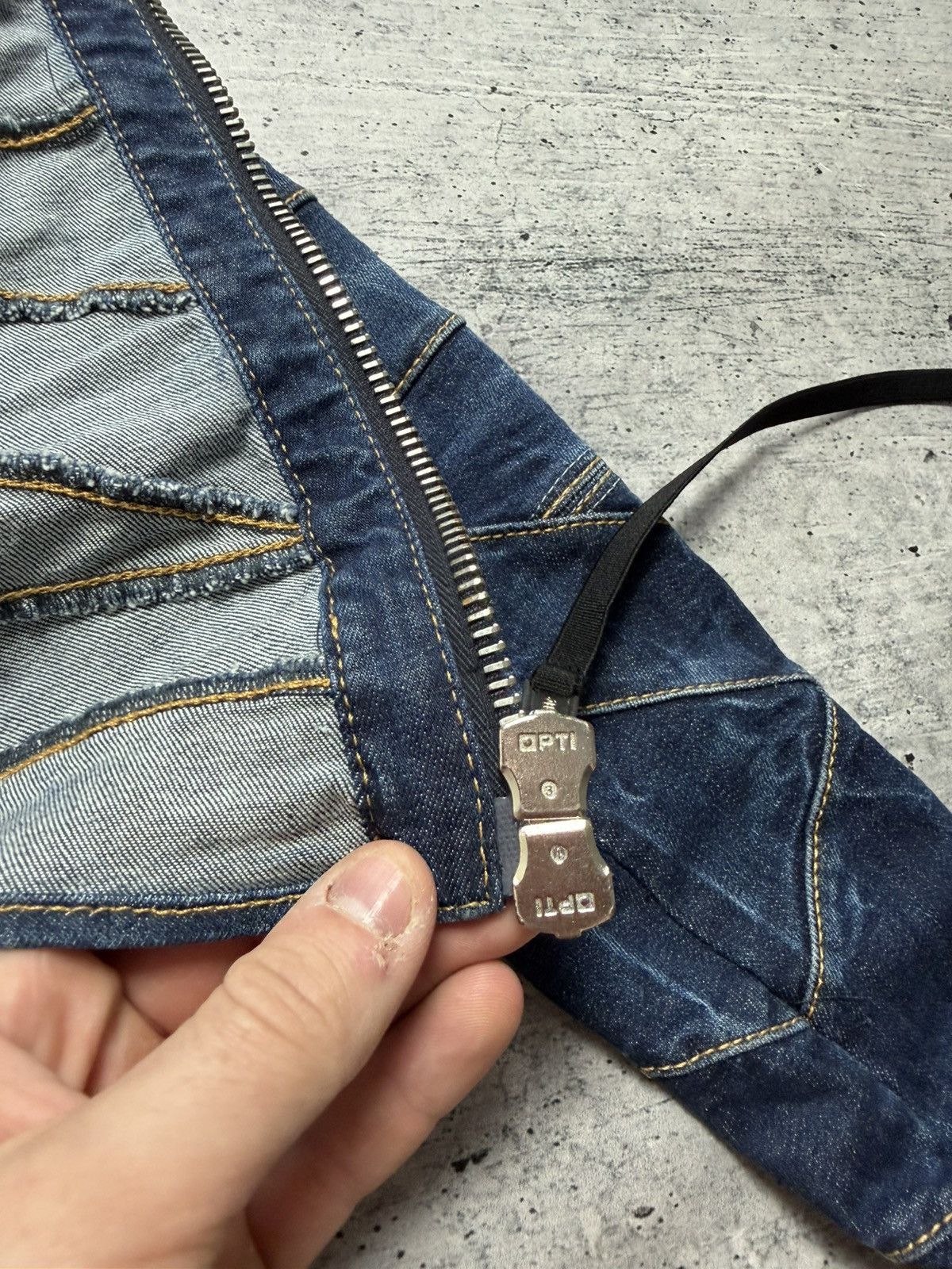 Dsquared2 Dsquared2 Disstresed Striped Lines Archive Denim Jacket Size S / US 4 / IT 40 - 14 Thumbnail