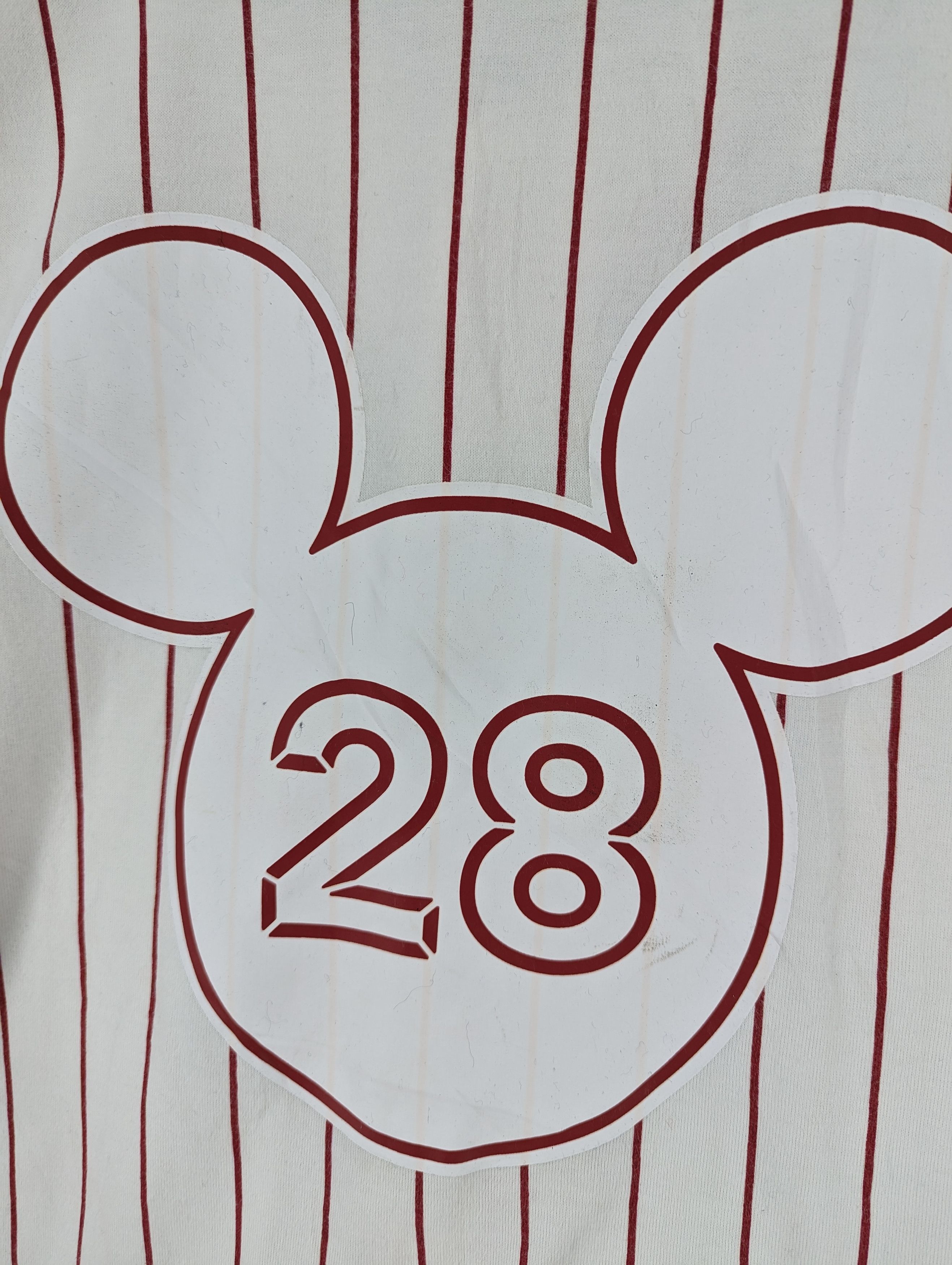 Disney × Mickey Mouse 🔥RARE🔥Mickey Mouse Baseball Button Ups Shirts Size US M / EU 48-50 / 2 - 8 Thumbnail