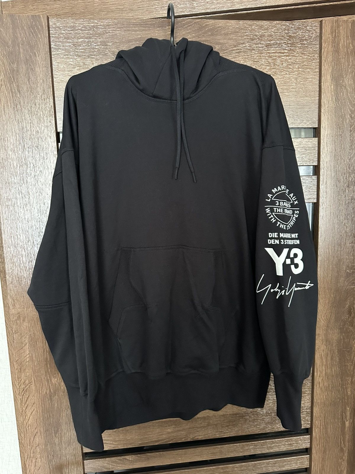 Y-3 Y-3 Yohji Yamamoto Skull Graphic Full Zip Hoodie Black | Grailed
