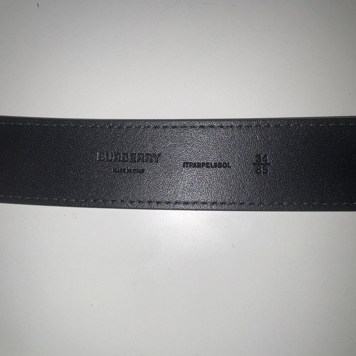 Burberry Burberry Grey Belt - 34 Size 34 - 4 Thumbnail