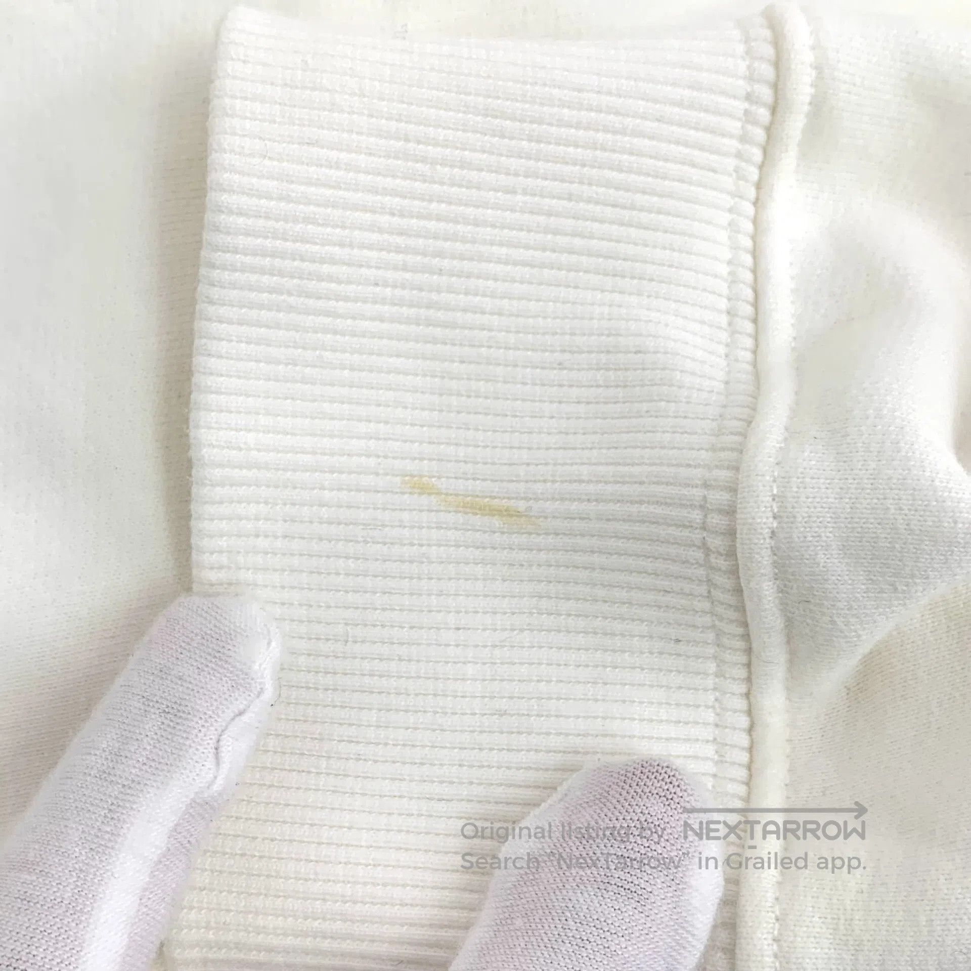 Dior Dior White letter embroidered cotton crew neck long-sleeve Size US S / EU 44-46 / 1 - 9 Thumbnail