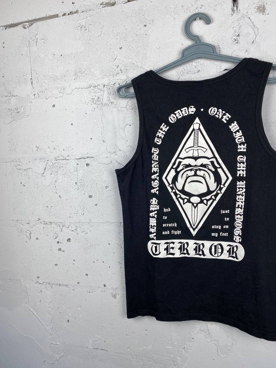 Vintage Vintage 90s Rotterdam terror worldwide madman Tank Top Size US L / EU 52-54 / 3 - 5 Thumbnail