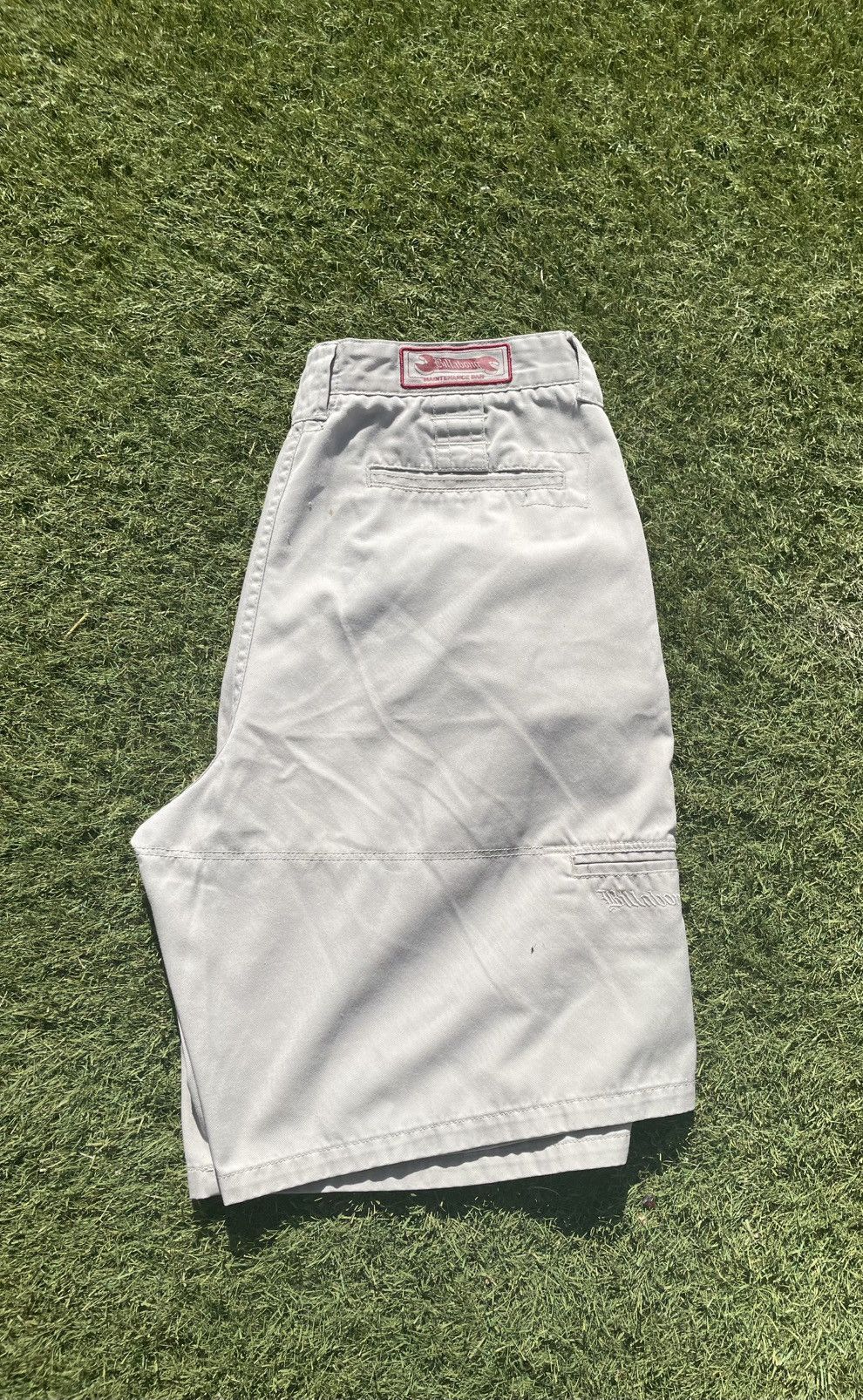 Billabong Billabong Men’s Beige Embroidered Logo Shorts Y2K no button Size US 36 / EU 52 - 9 Thumbnail