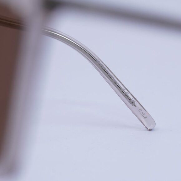 Saint Laurent Paris New Saint Laurent SL474 003 Sunglasses - Nude Frame, Brown Size ONE SIZE - 8 Thumbnail