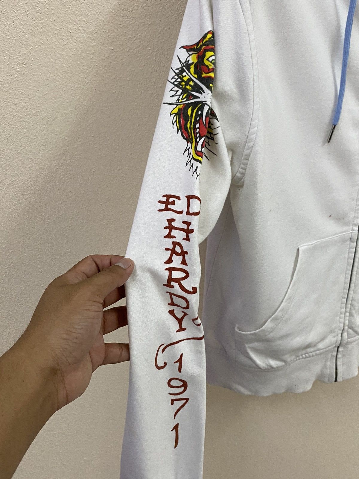 Ed Hardy Vintage Ed Hardy Skull Hoodie Zip Up Size US M / EU 48-50 / 2 - 8 Thumbnail