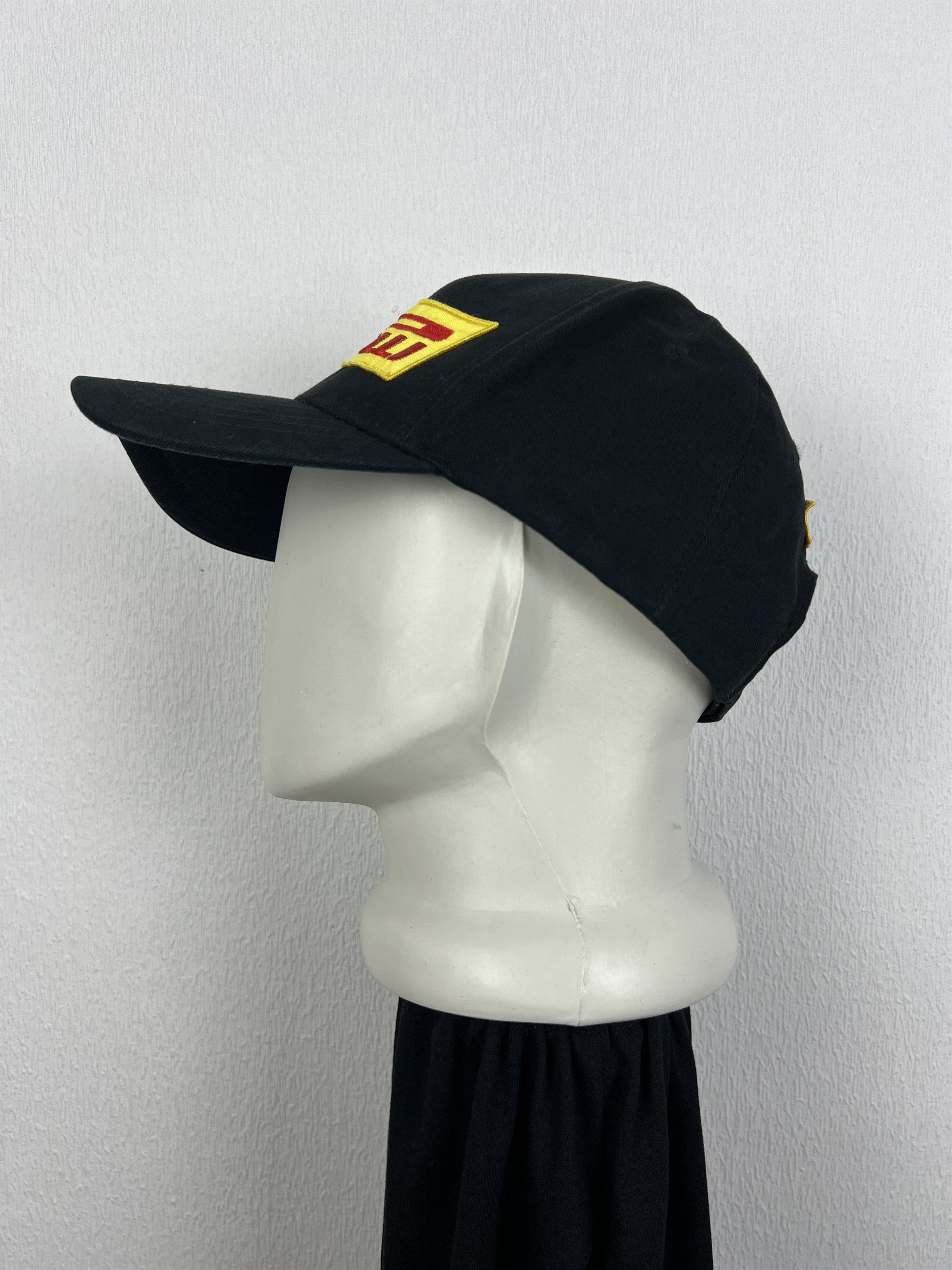 Vintage Pirelli F1 Racing Hat Cap Authentic Black Gold Rare Ferrari Size ONE SIZE - 3 Thumbnail