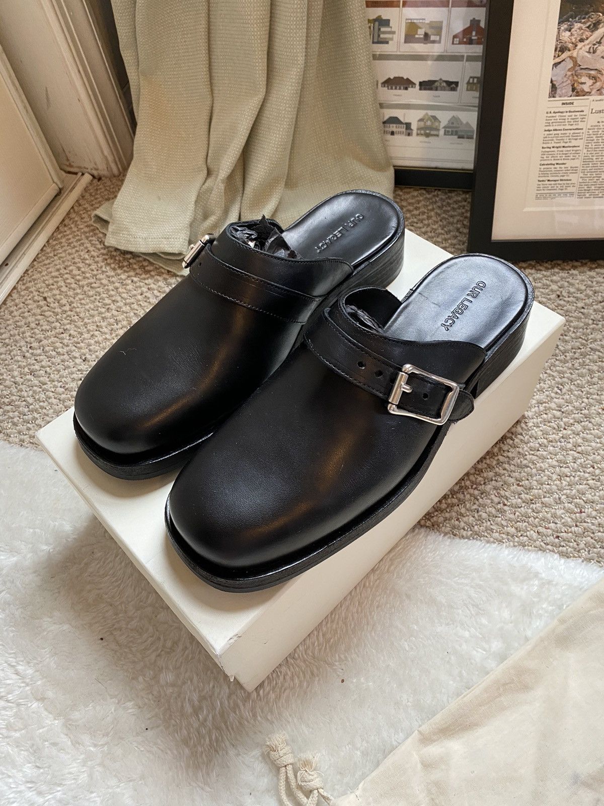 Our Legacy Camion Mules | Grailed
