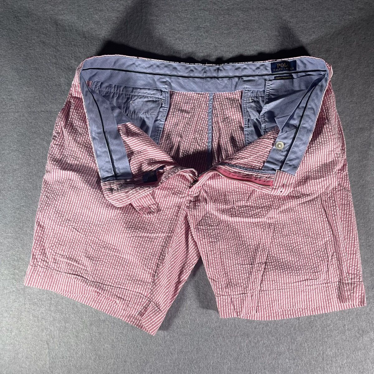 Polo Ralph Lauren Polo Ralph Lauren men’s striped red & white shorts Size US 40 / EU 56 - 2 Thumbnail