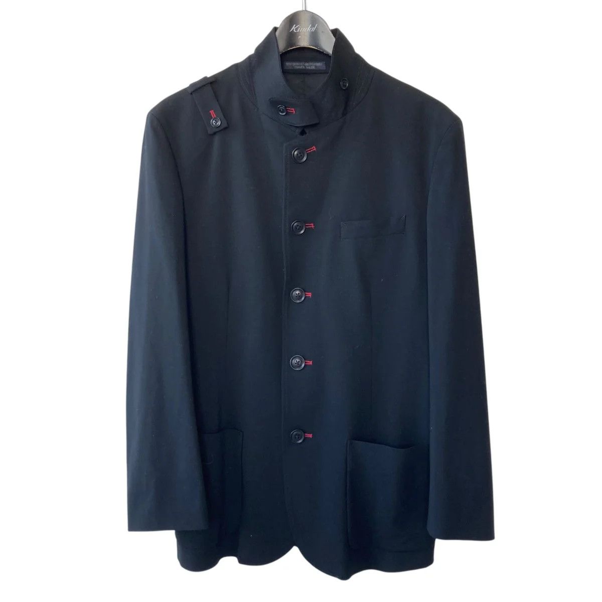Yohji Yamamoto YOHJI YAMAMOTO stand collar jacket Size US M / EU 48-50 / 2 - 1 Thumbnail