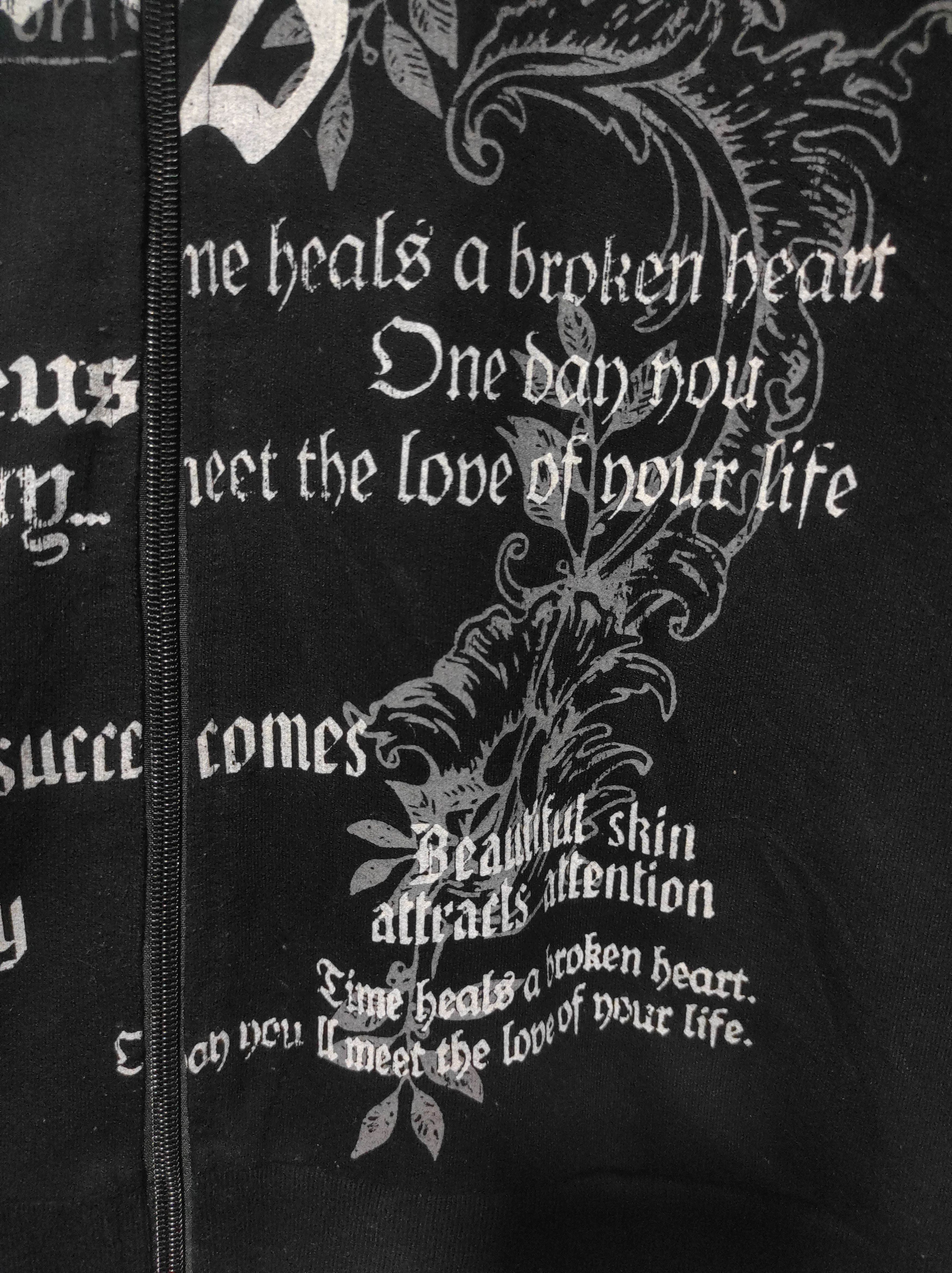 Affliction Collins Poem Cross Sweatshirt Size US L / EU 52-54 / 3 - 9 Thumbnail