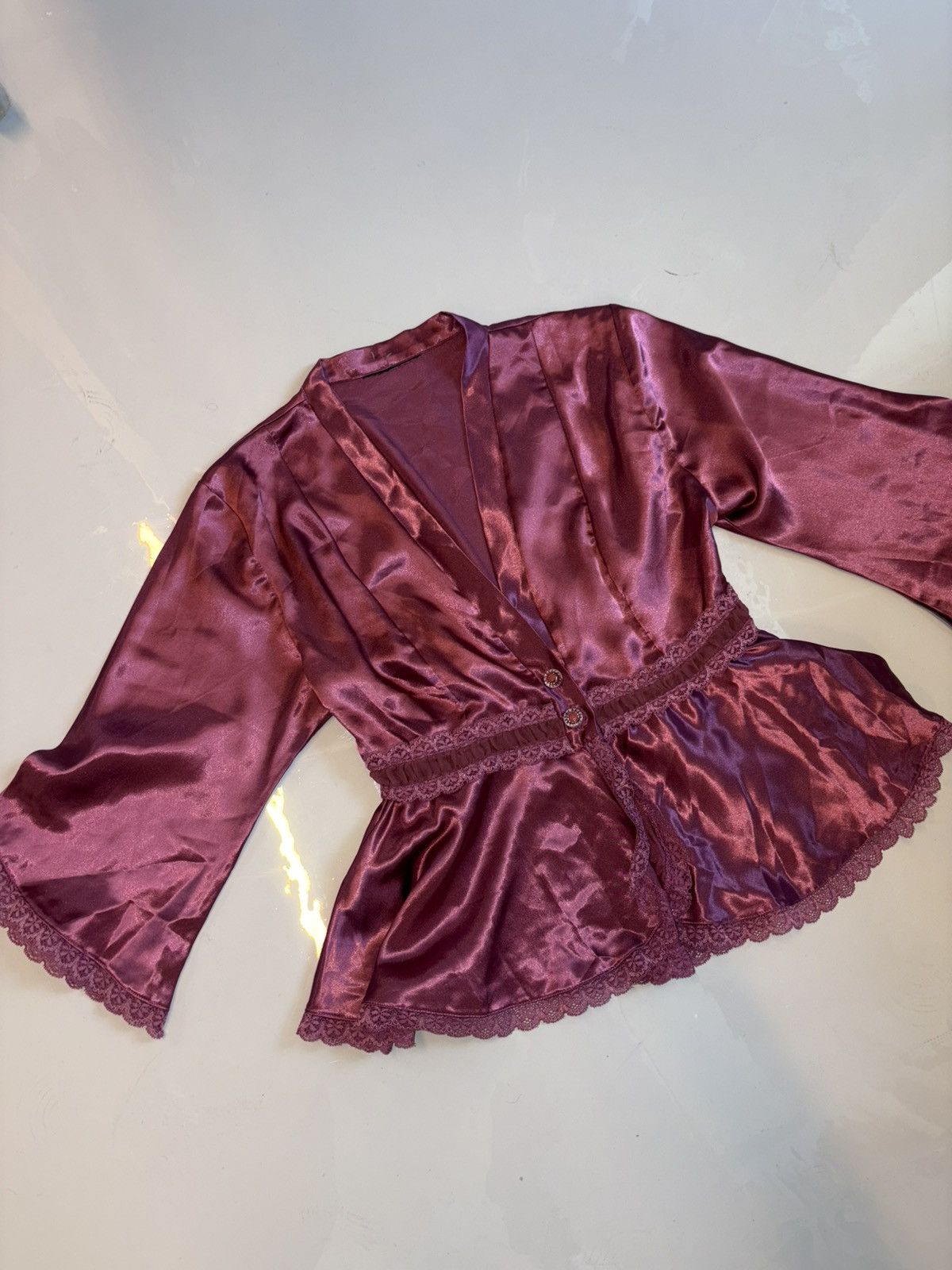 Vintage Y2k bluse Size S / US 4 / IT 40 - 4 Thumbnail