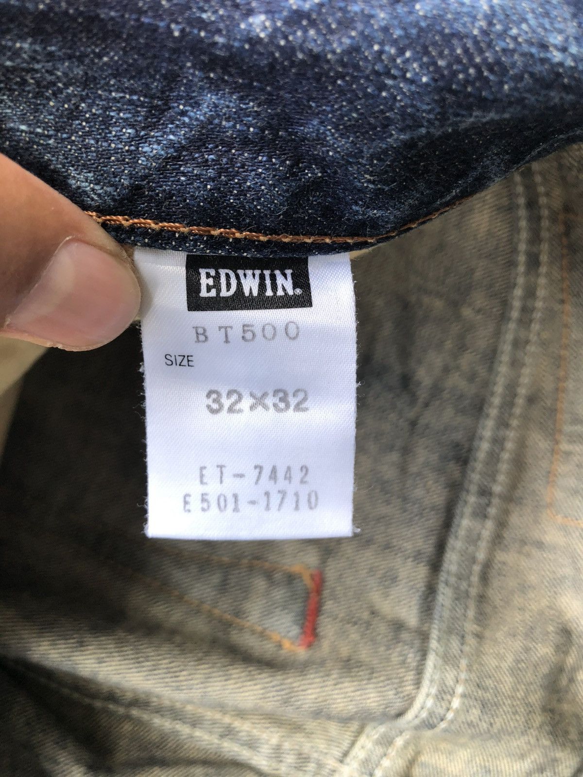 If Six Was Nine Japanese Edwin Flared Jeans Distressed Jeans Size US 34 / EU 50 - 19 Thumbnail