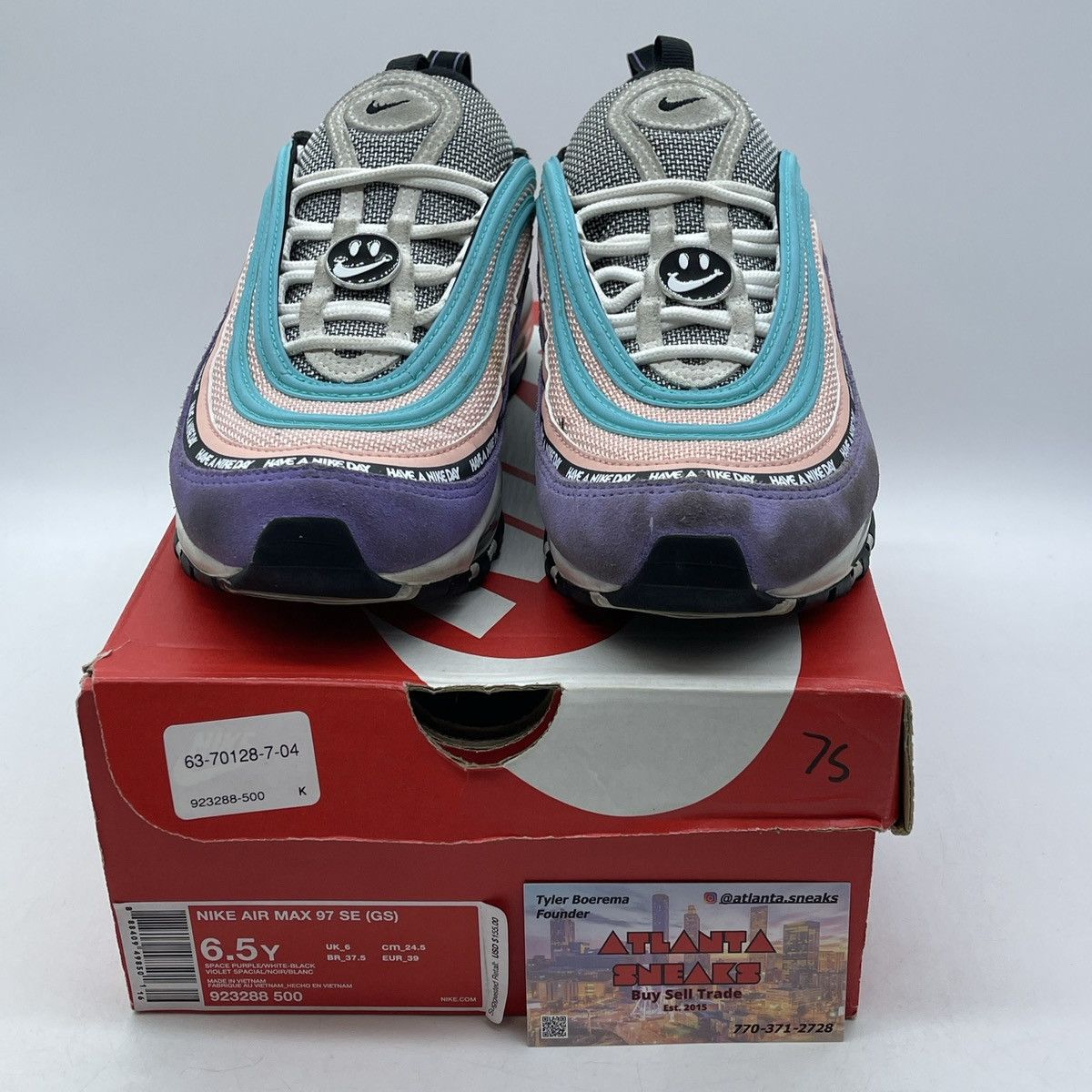 Nike Air max 97 have a Nike day Size US 6.5 / EU 39-40 - 2 Thumbnail