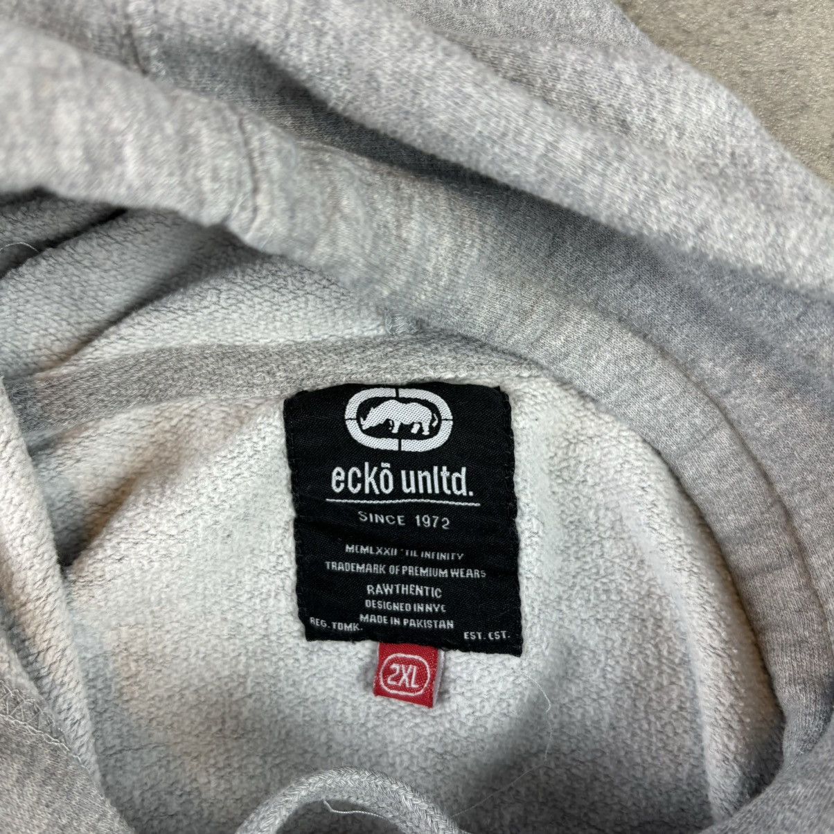 Ecko Unltd. Y2k gray ecko hoodie large chest graphic Size US XXL / EU 58 / 5 - 3 Thumbnail