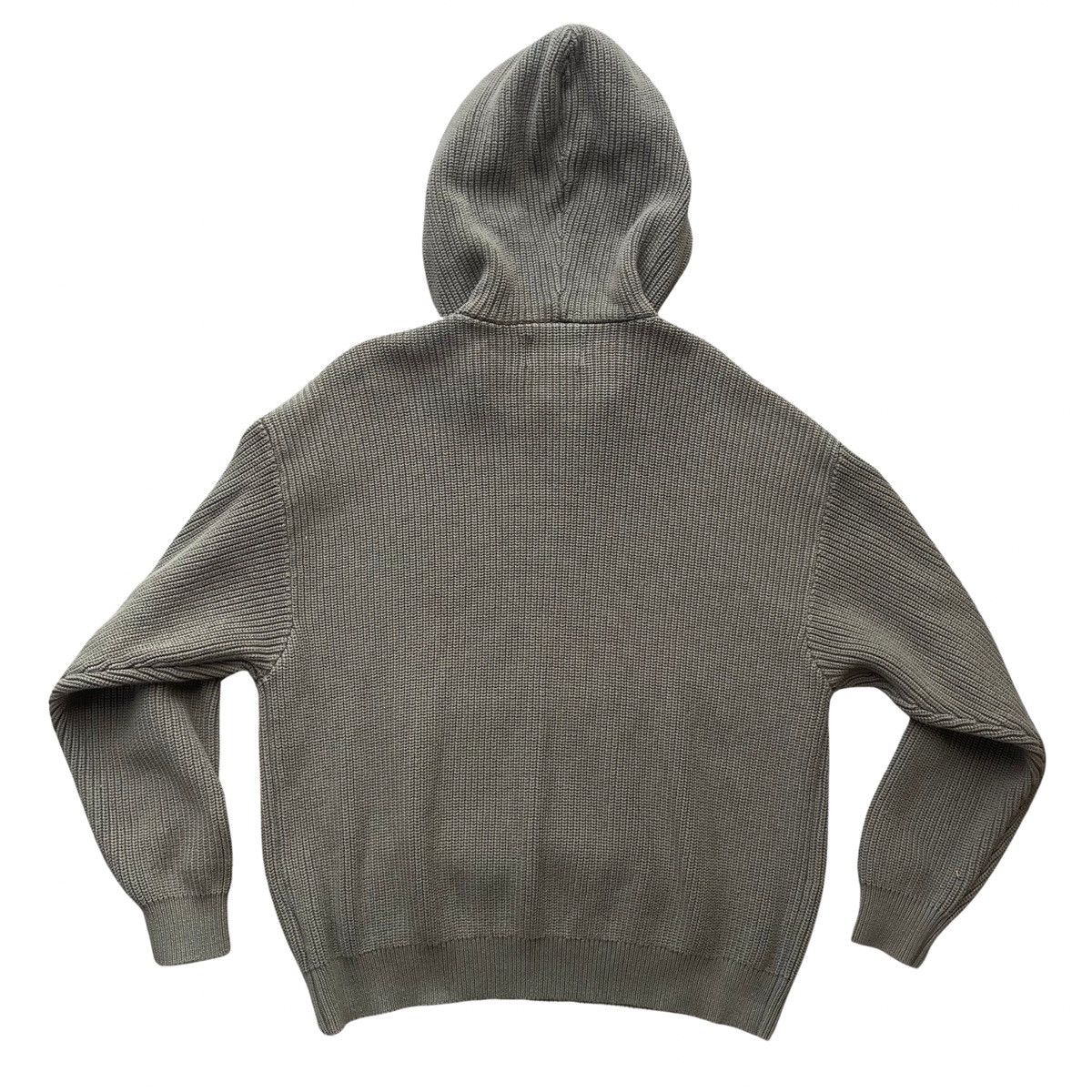 Stussy × Vintage Stussy Cotton Knit Hoodie RARE Size Medium Size US M / EU 48-50 / 2 - 5 Thumbnail