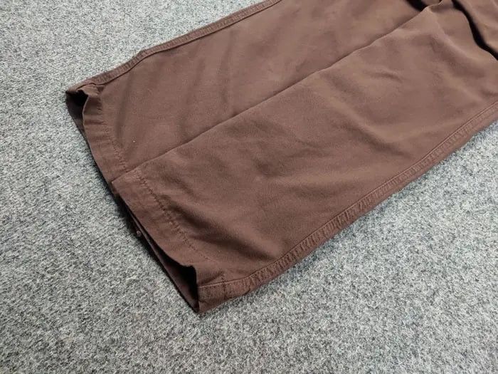 Japanese Brand Vintage 90s Japanese Brown Cargo canvas Pants Y2K Hype Style Size US 30 / EU 46 - 6 Thumbnail