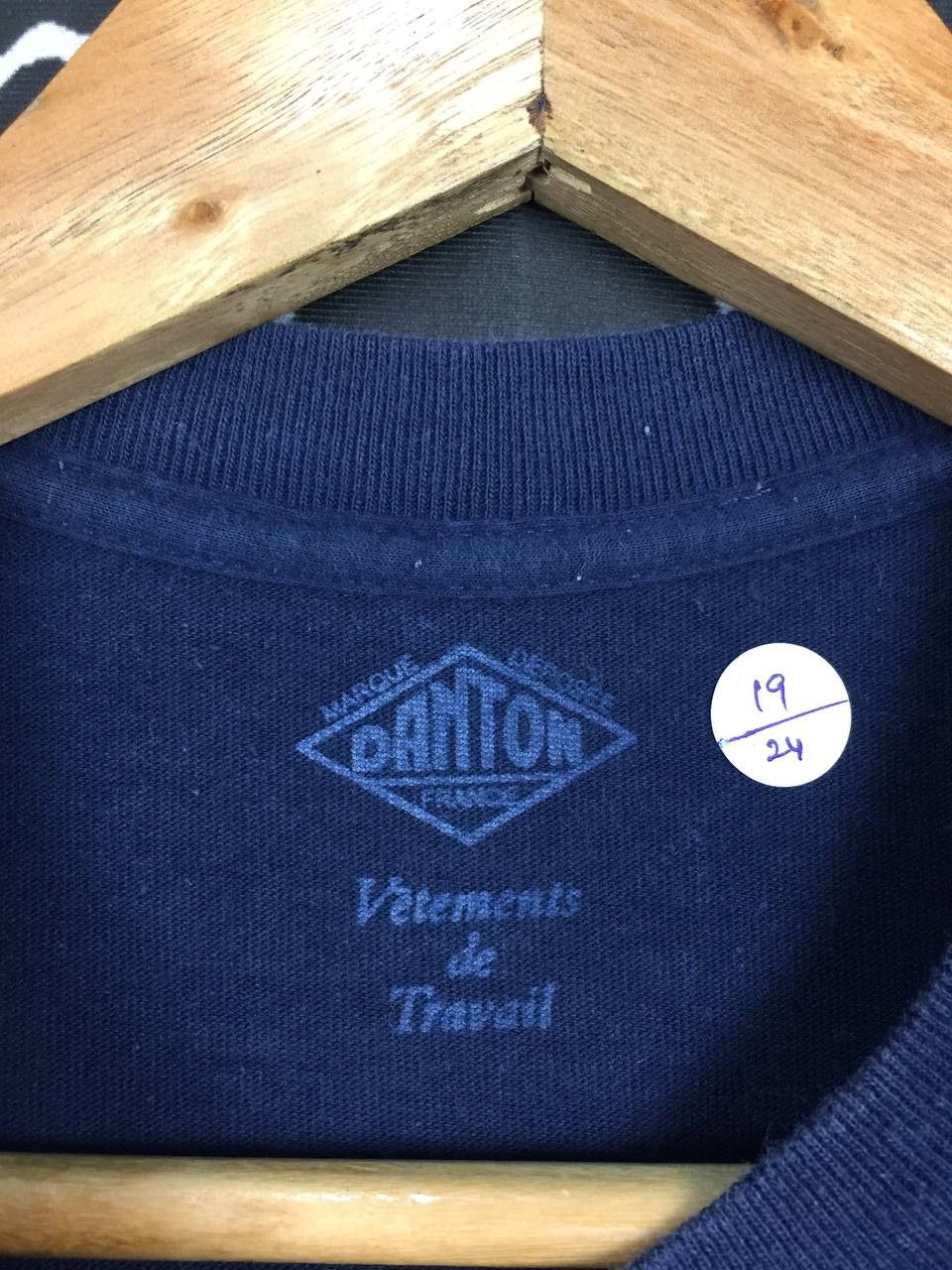 Danton × Vintage Danton France Vetements de Travail Small Logo Pocket Tee Size US M / EU 48-50 / 2 - 7 Thumbnail