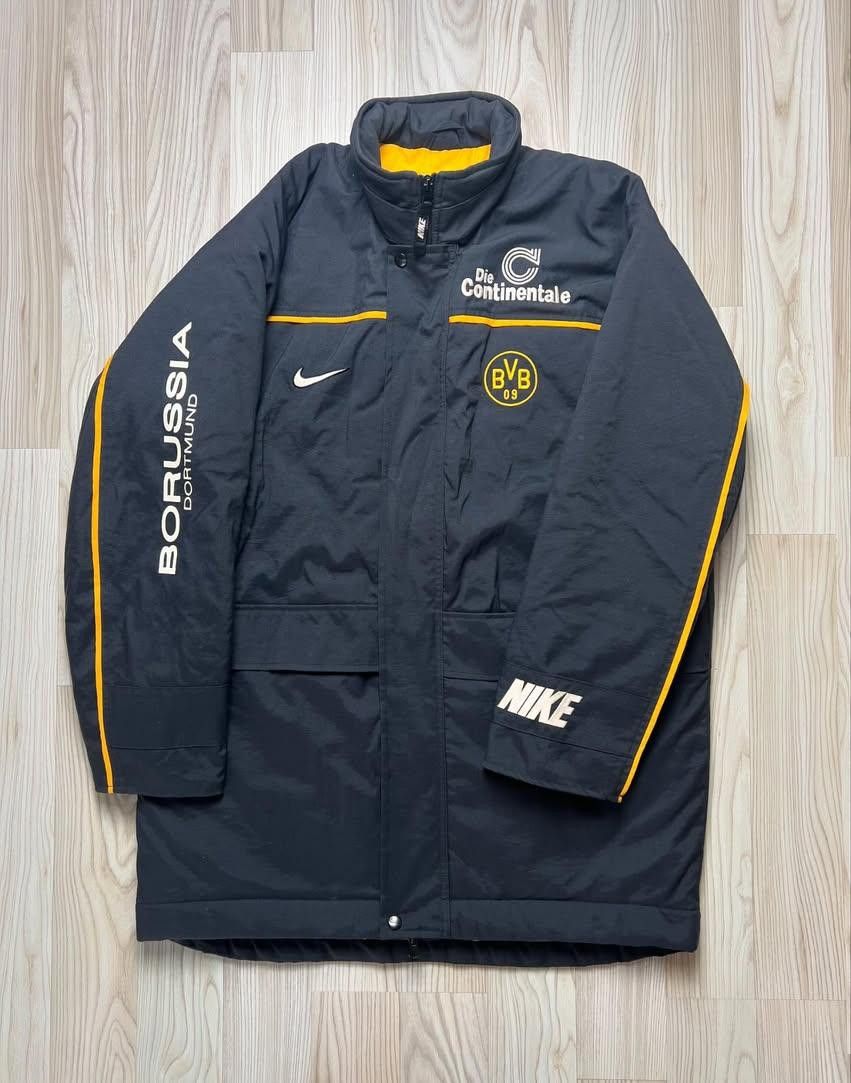 Borussia Dortmund 1997/99 Nike Bench Coat football jacket
