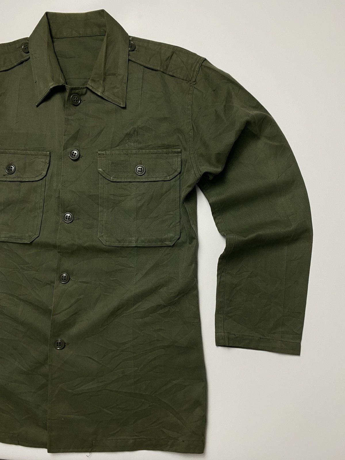 Vintage Rare Vintage OG 1981 Army shirt Size US M / EU 48-50 / 2 - 2 Thumbnail