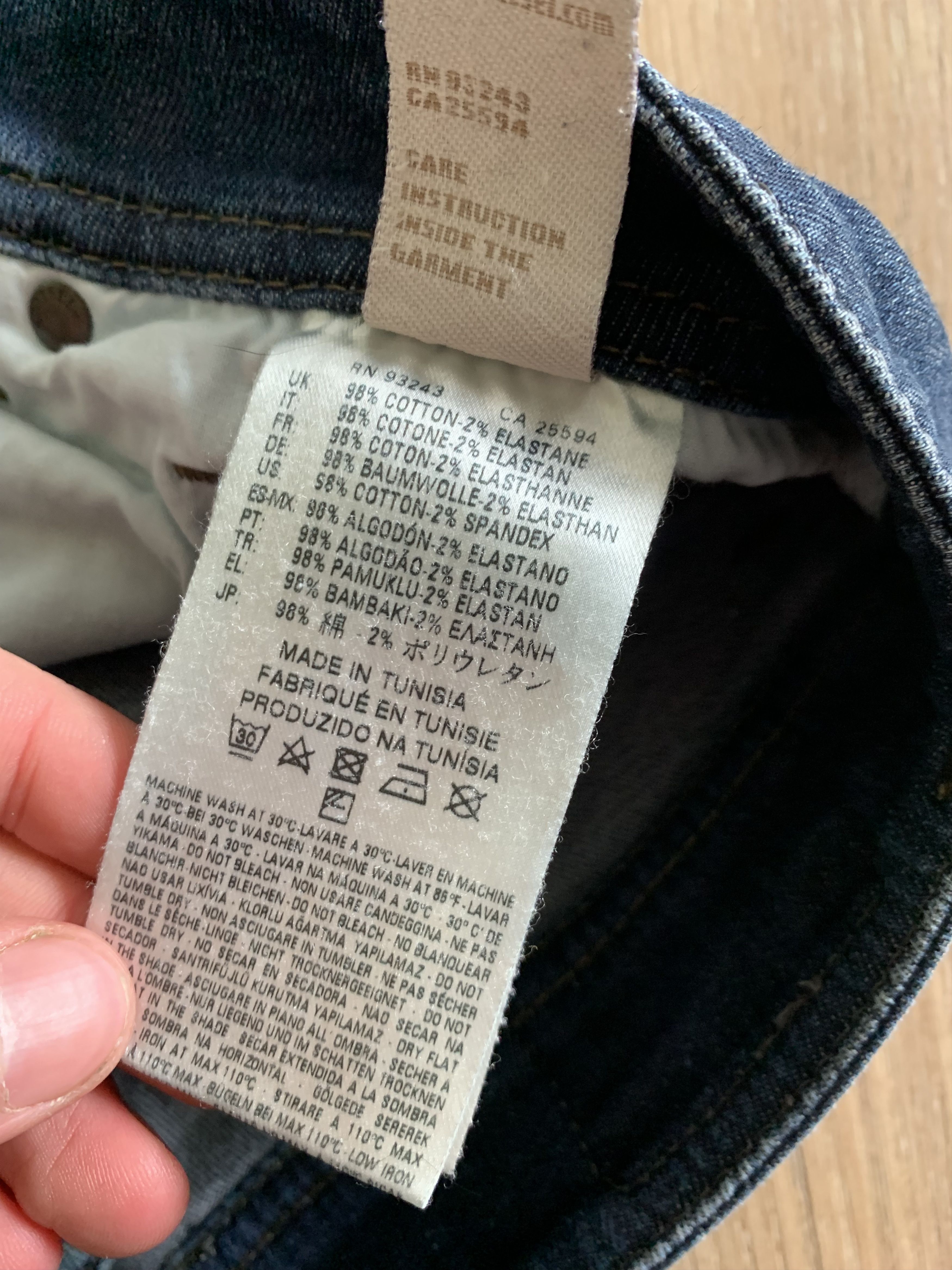 Diesel × Vintage Diesel Distressed Sleenker Slim Skinny Jeans Size US 29 - 9 Thumbnail