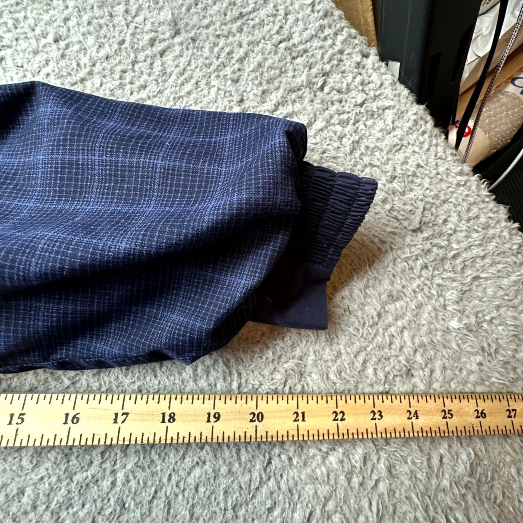 Vintage VINTAGE Sunderland of Scotland Plaid Windbreaker Pullover Jacket Mens Medium Blue Size US M / EU 48-50 / 2 - 5 Thumbnail