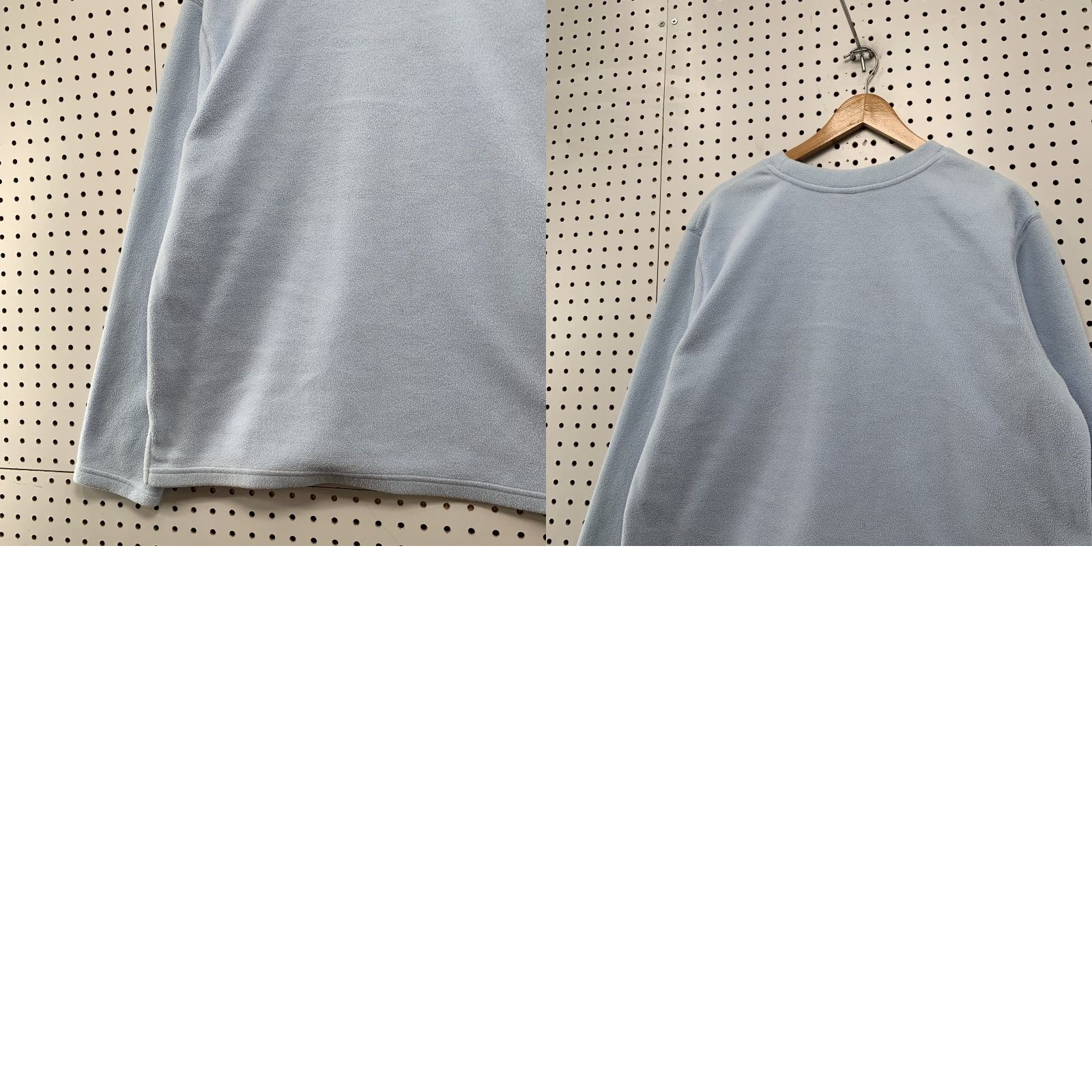 Disney VINTAGE Disney Sweatshirt Womens XL Blue Be Jolly Eeyore Pullover Fleece Embroidered Graphic Print Womens Size XL / US 12-14 / IT 48-50 - 8 Thumbnail