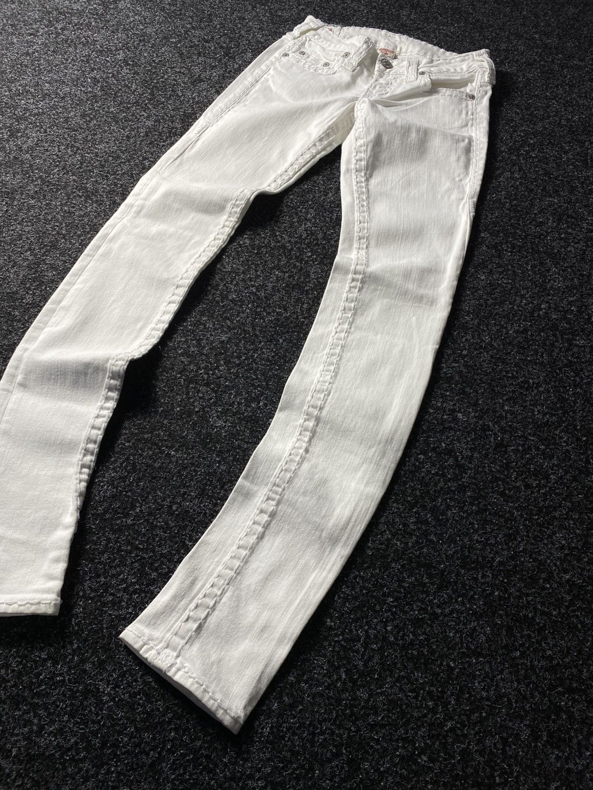 Jean × True Religion × Vintage Vintage Women’s True Religion Jeans Skinny Made in USA Size 26" / US 2 / IT 38 - 3 Thumbnail