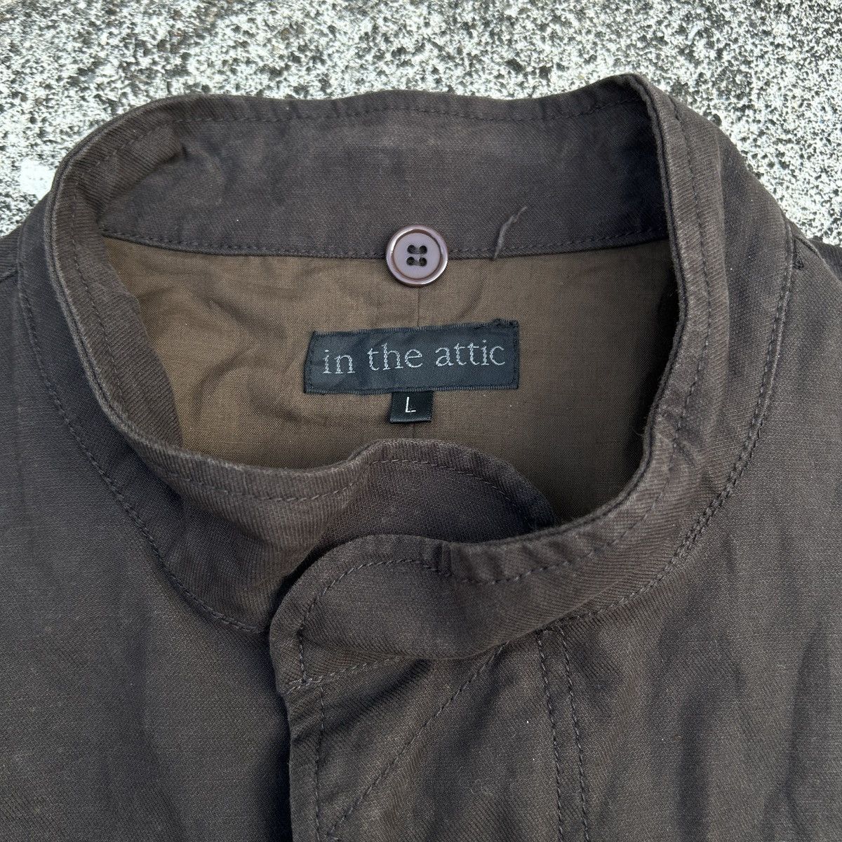 In The Attic × Japanese Brand × Le Grande Bleu (L.G.B.) Vintage In The Attic Brown Jacket Size US S / EU 44-46 / 1 - 16 Thumbnail
