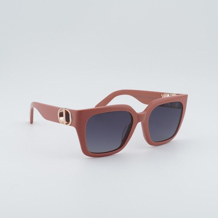 Dior Dior 30MONTAIGNE S8U 40A1 Sunglasses Pink Square Frame Size ONE SIZE - 8 Thumbnail