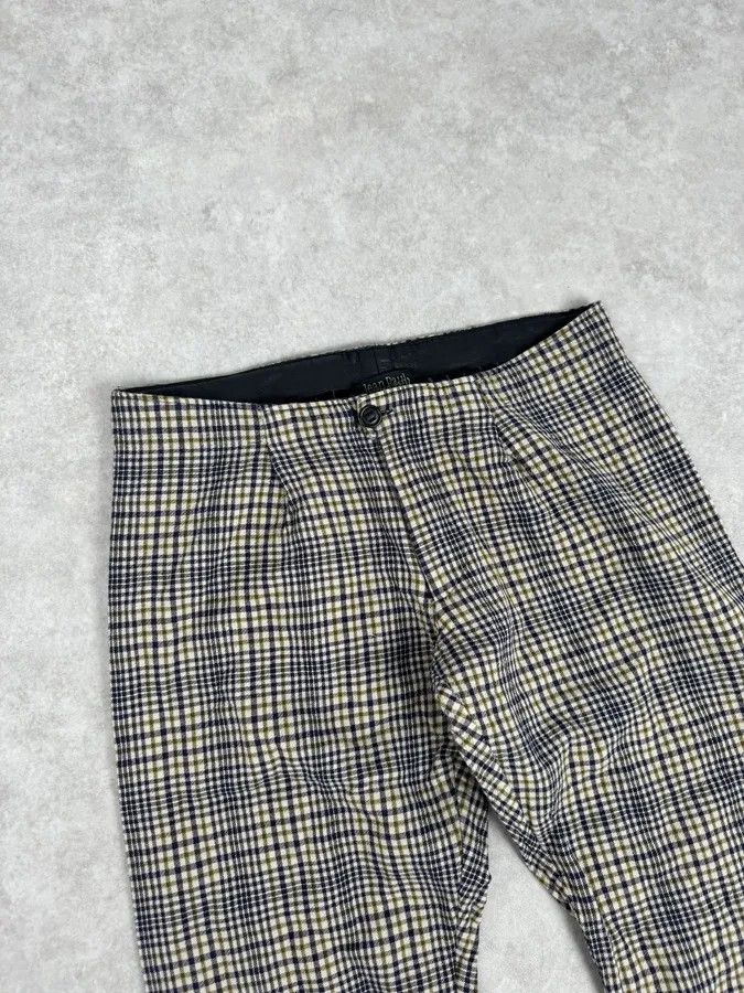 Jean Paul Gaultier 2000s Jean Paul Gaultier Beige Tartan Classy Pants Size US 30 / EU 46 - 6 Thumbnail
