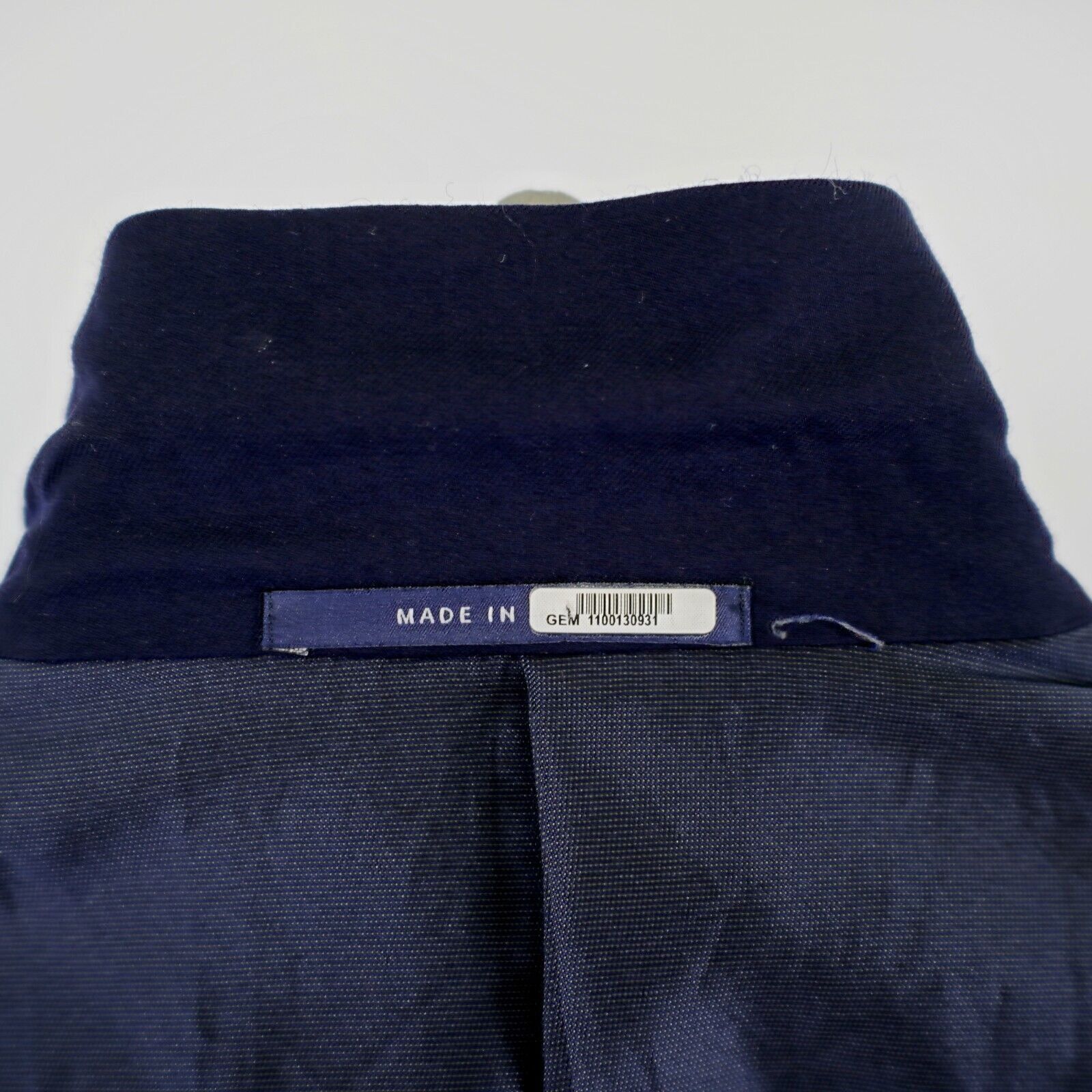 Hickey Freeman Hickey Freeman Worsted Wool Cashmere Blue 42R Milburn Blazer Size 42R - 11 Thumbnail
