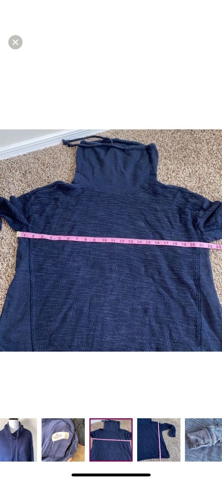 Hollister Hollister large cowlneck pullover sweatshirt Size L / US 10 / IT 46 - 2 Thumbnail