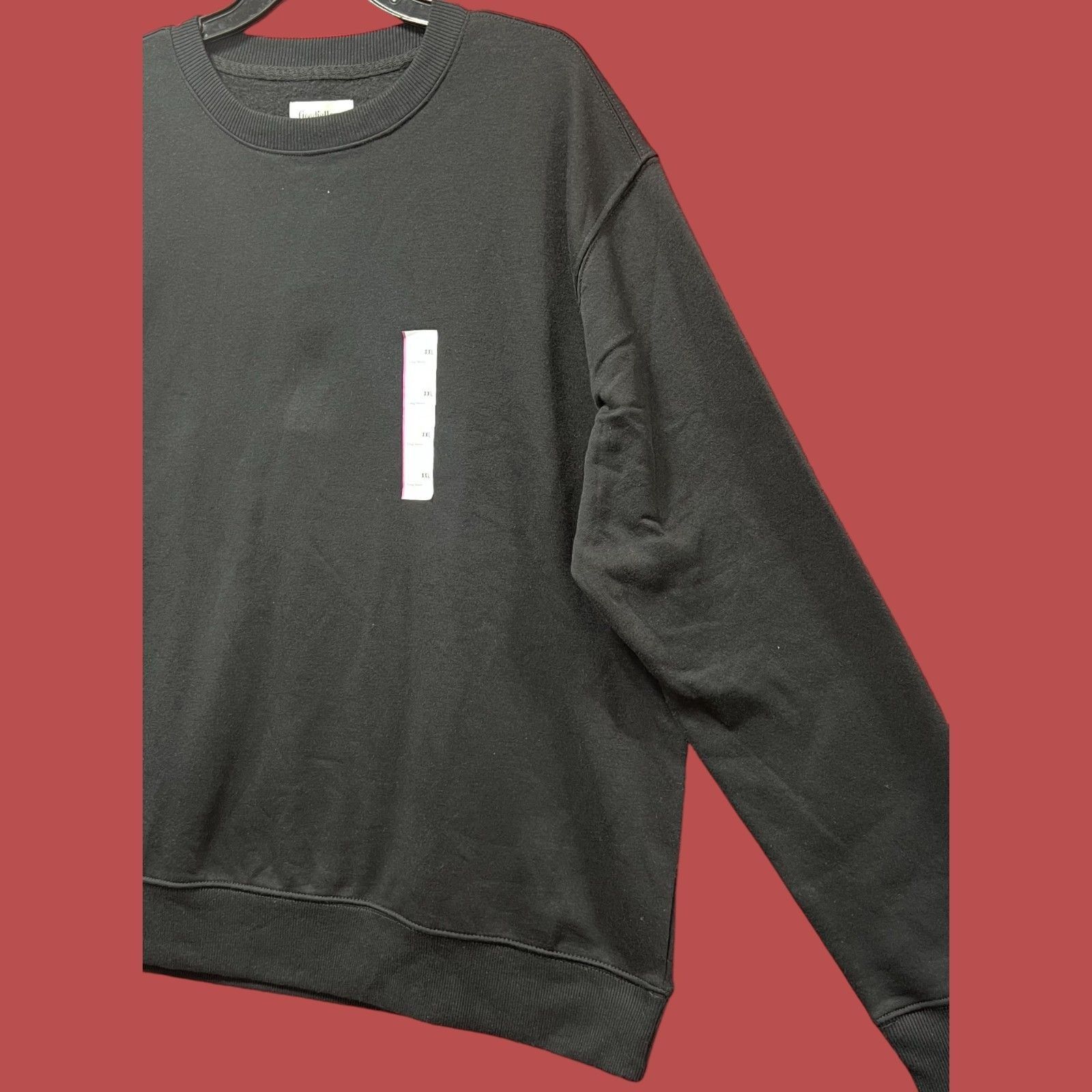 Other Goodfellow - Women's Long Sleeve Sweatshirt - Black - XXL Size XXL / US 16-18 / IT 52-54 - 14 Thumbnail