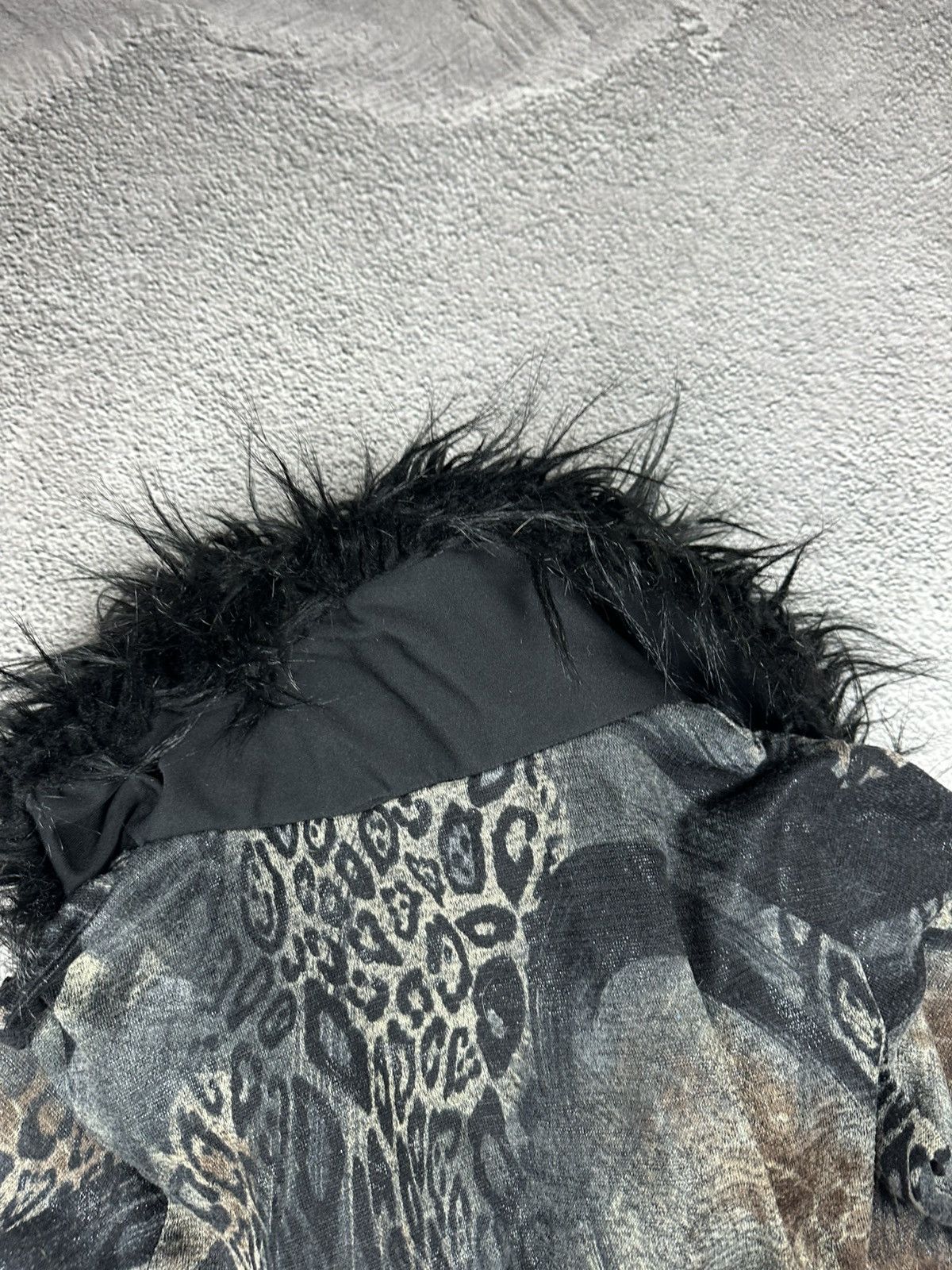 Japanese Brand Crazy Junya Watanabe Style Japan LGB Fur Fuzzy Opium Y2K Size S / US 4 / IT 40 - 7 Thumbnail
