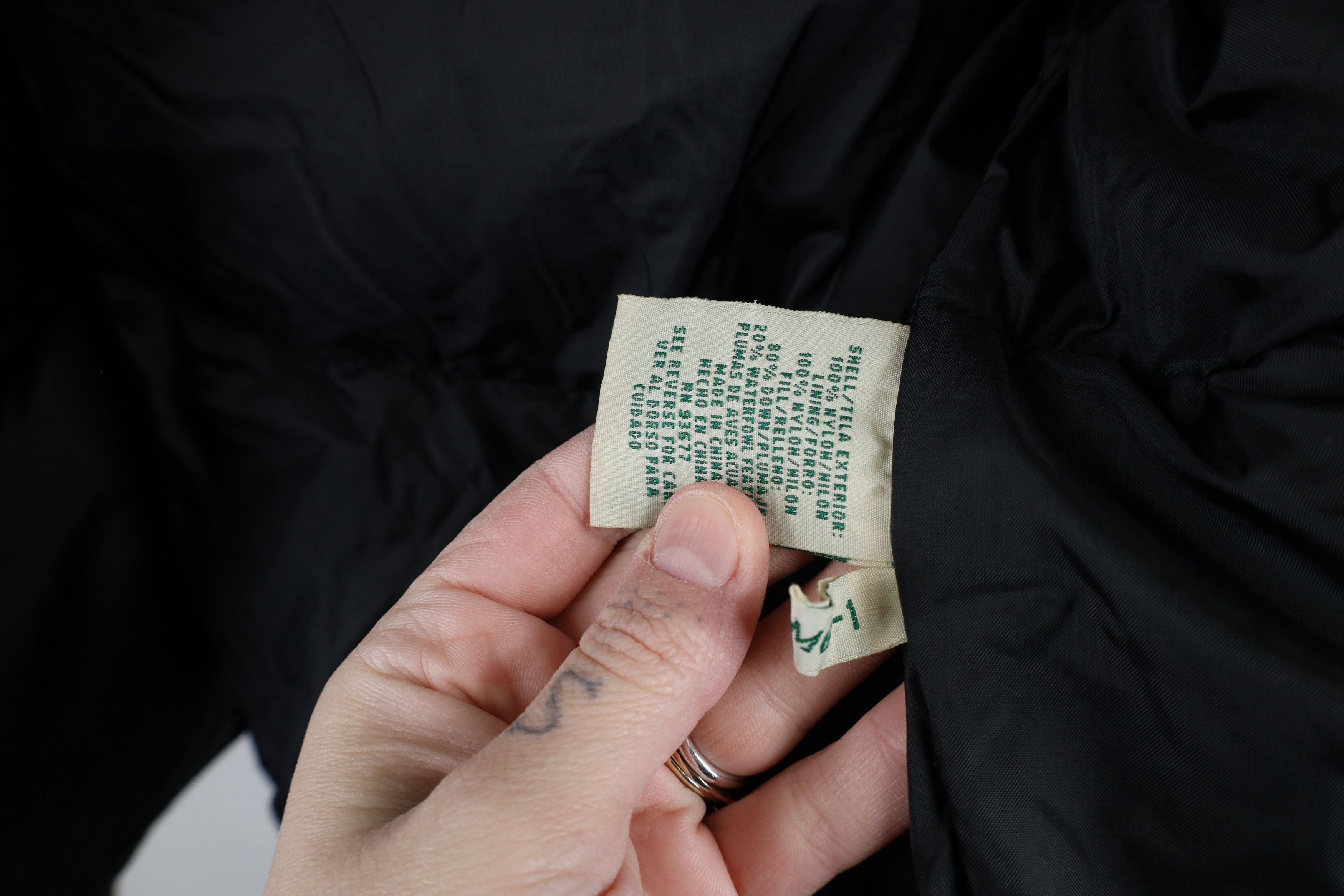 Vintage Vintage 90s Streetwear Down Insulated Puffer Jacket Black Size US L / EU 52-54 / 3 - 10 Thumbnail