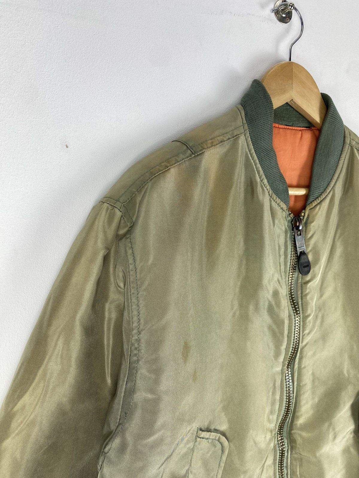 Avirex Vintage 90’s Avirex bomber Jacket Reversible Size US M / EU 48-50 / 2 - 2 Thumbnail