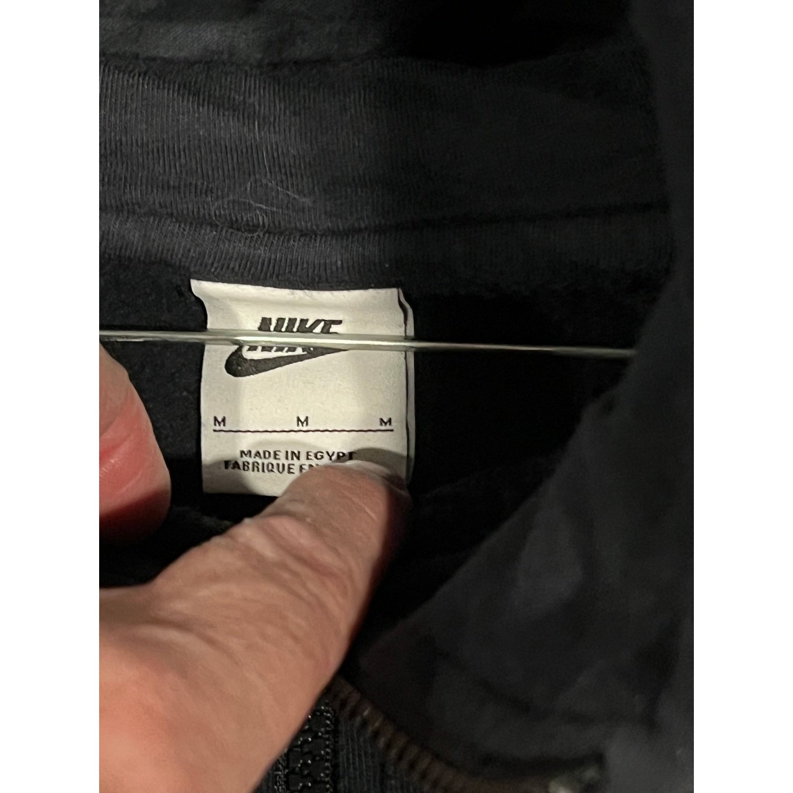Nike Nike Black Full Zip Hoodie Mens Med Size US M / EU 48-50 / 2 - 3 Thumbnail