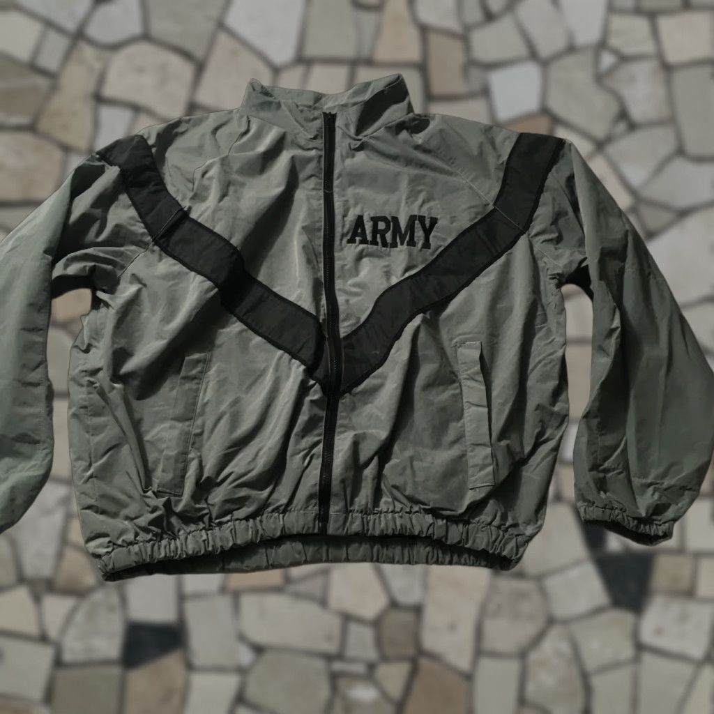 Vintage Army IPFU Jacket Windbreaker Military Gray Medium World-Urban? Size US M / EU 48-50 / 2 - 1 Thumbnail