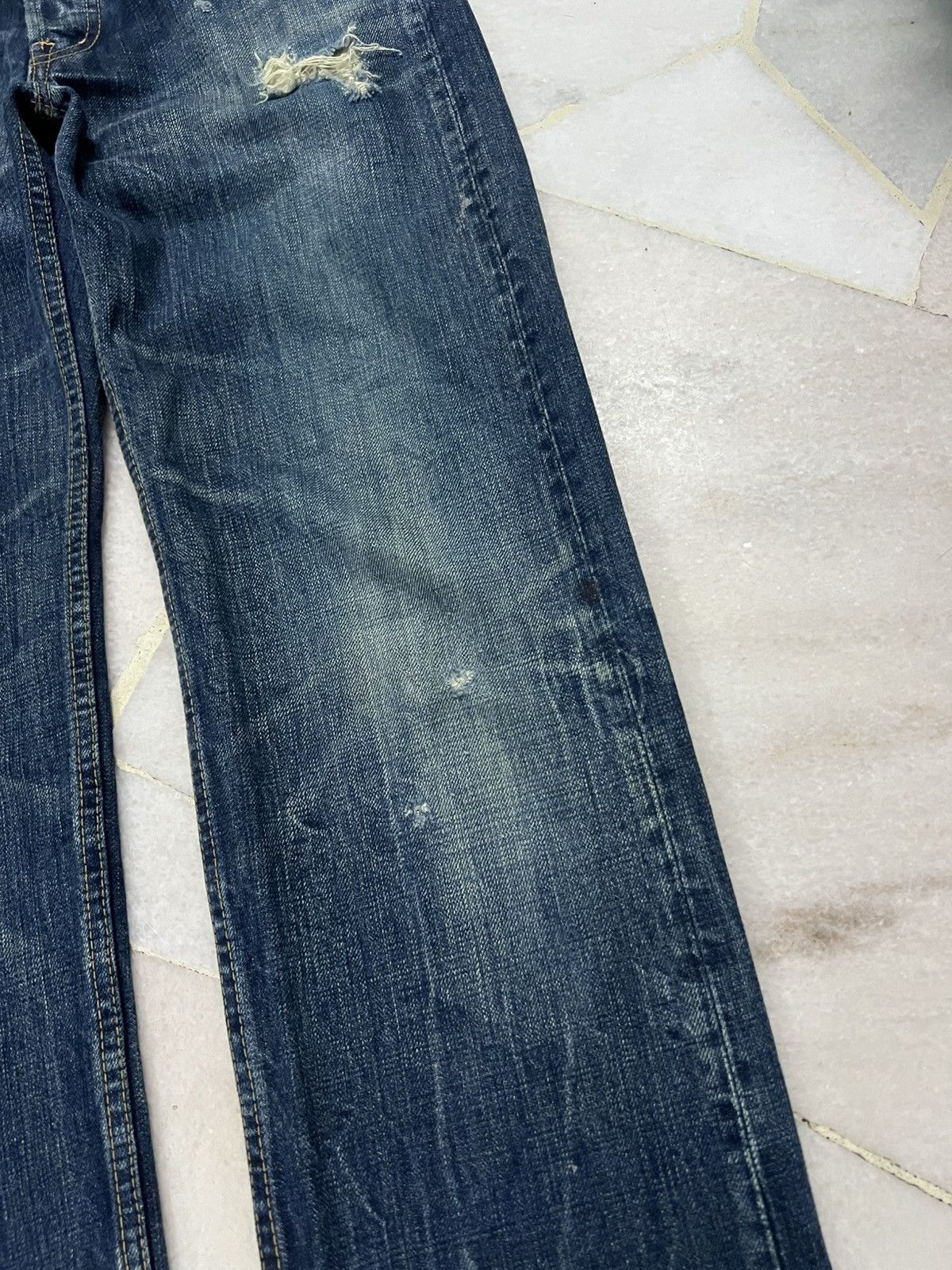 Japanese Brand 💥90’s💥Vintage D.M.G Distressed Jean Very Rare Size US 31 - 6 Thumbnail