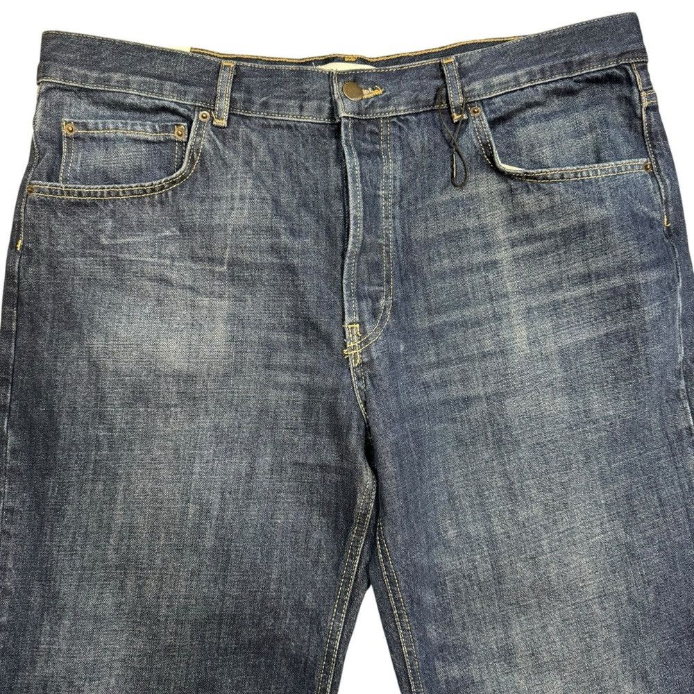 Zara NWT New Zara The Relaxed Boyfriend Rinse Indigo Jeans Size Size 36" / US 14 / IT 50 - 9 Thumbnail