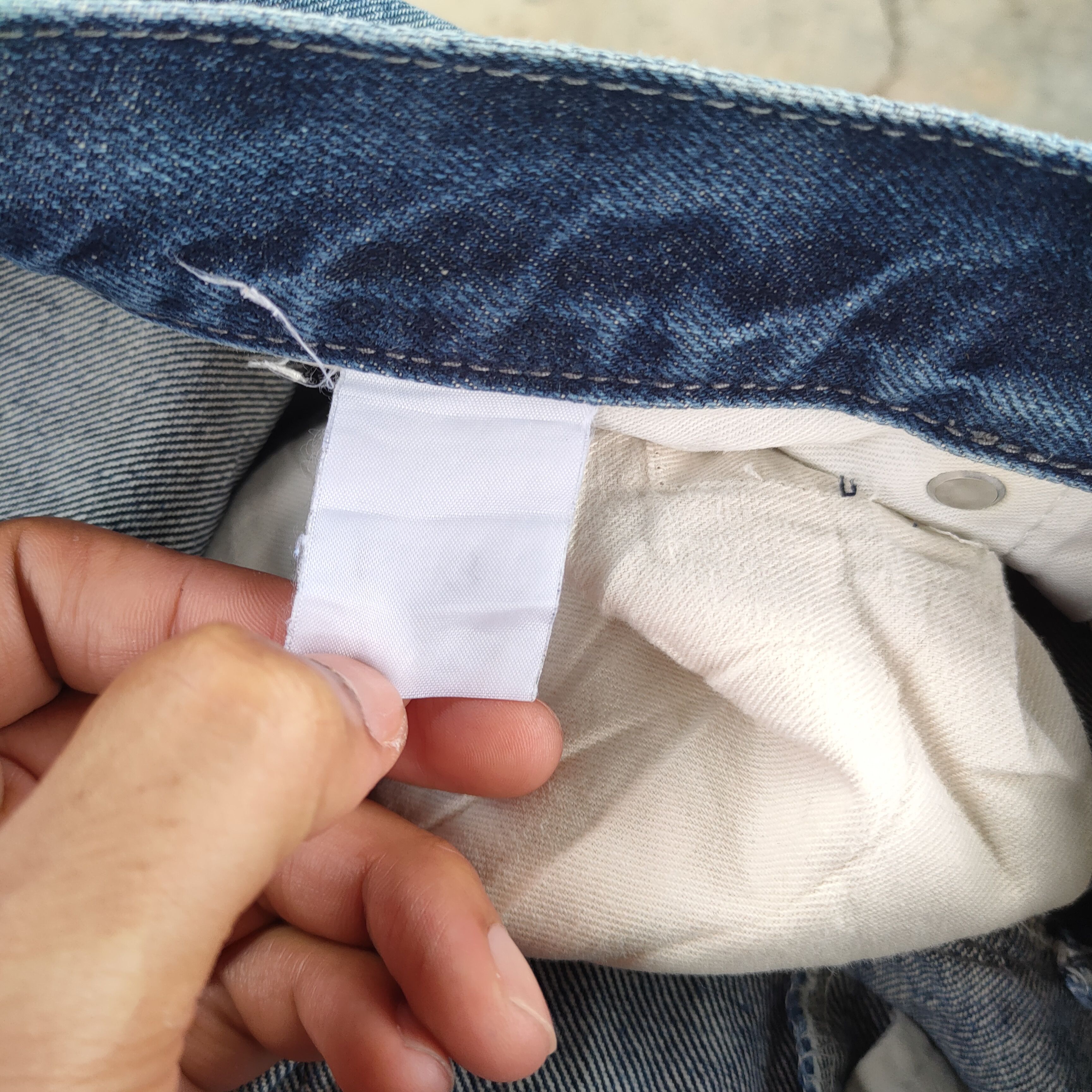 Japanese Brand W34 VINTAGE JAPANESE FADED DISTRESSED JEANS PANTS Size US 34 / EU 50 - 11 Thumbnail