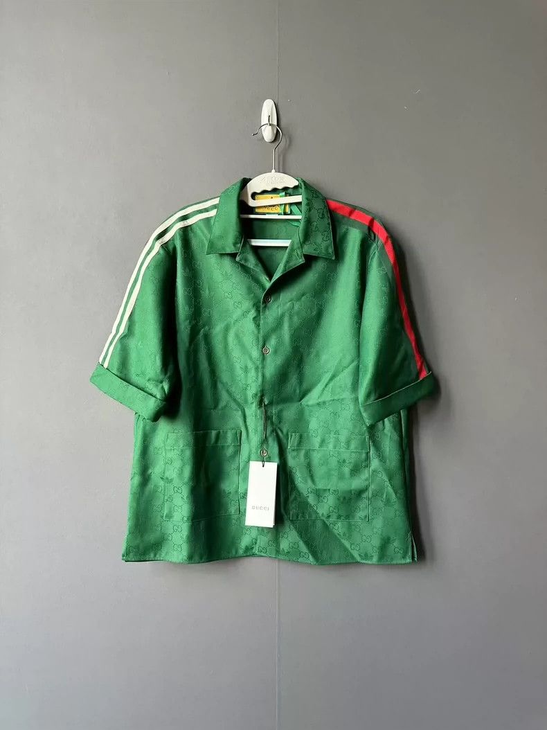 Gucci Gucci Adidas full-print short-sleeved shirt 2501-Nextarrow Size US S / EU 44-46 / 1 - 1 Thumbnail