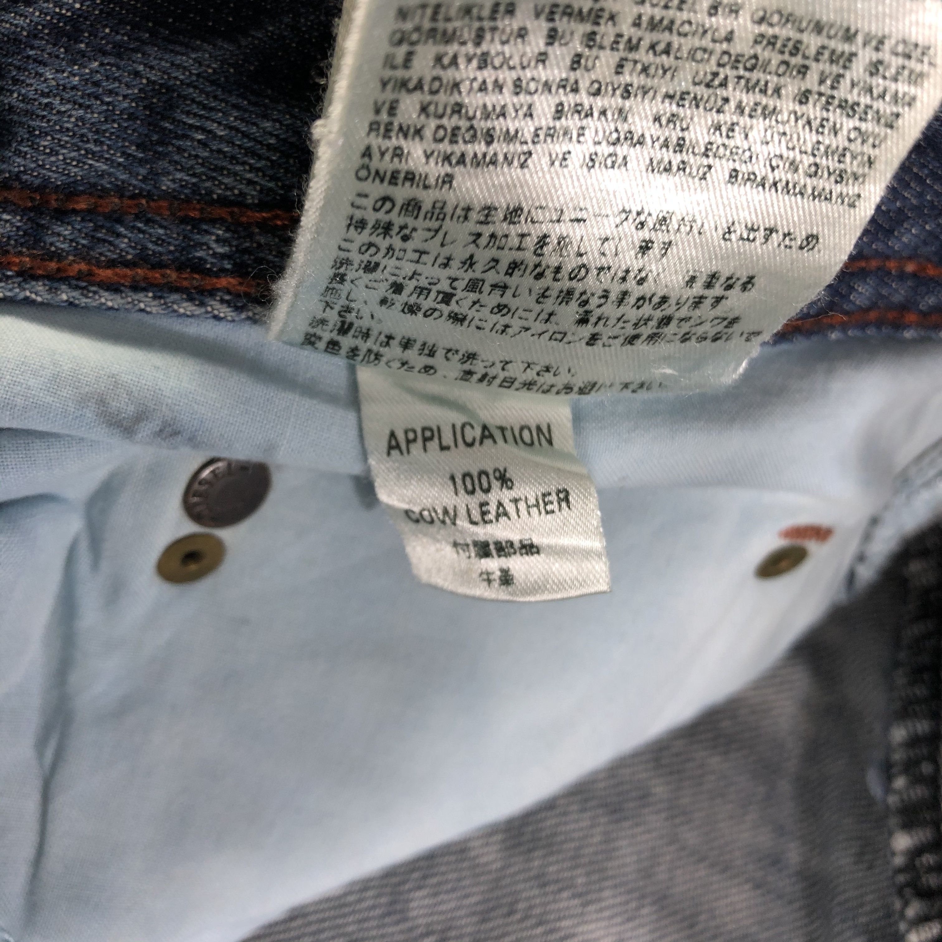 Diesel Diesel Timmen Jeans Ripped Denim KJ3165 Size US 30 / EU 46 - 12 Thumbnail