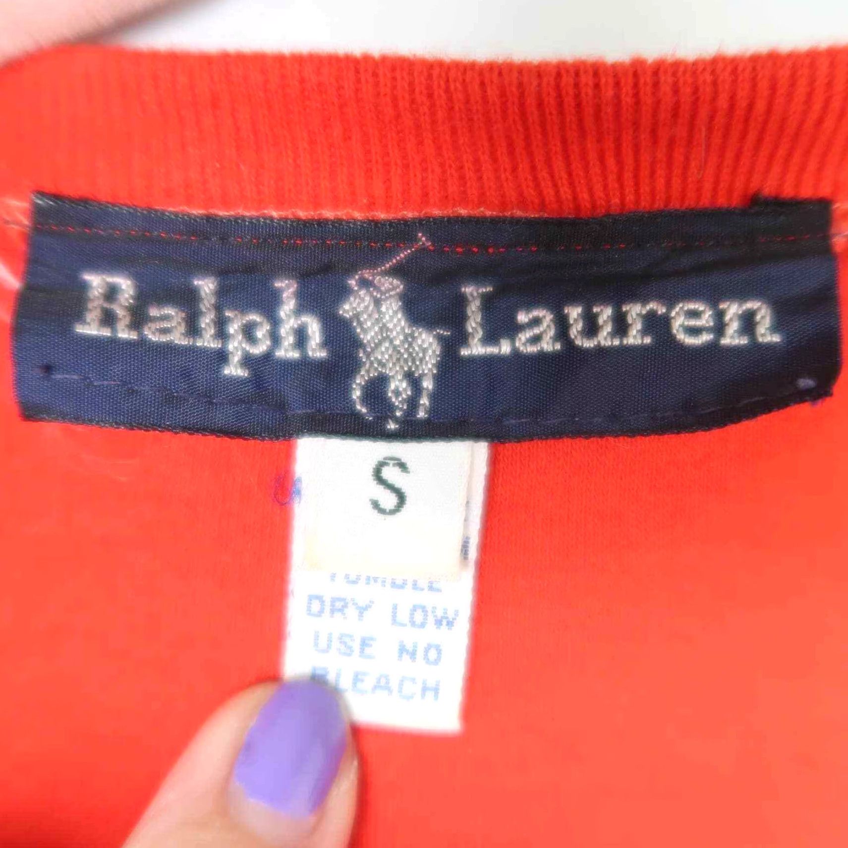 Ralph Lauren VINTAGE Ralph Lauren Shirt Dress 90s Red Cotton Short Sleeve Midi S Womens Size S / US 4 / IT 40 - 3 Thumbnail